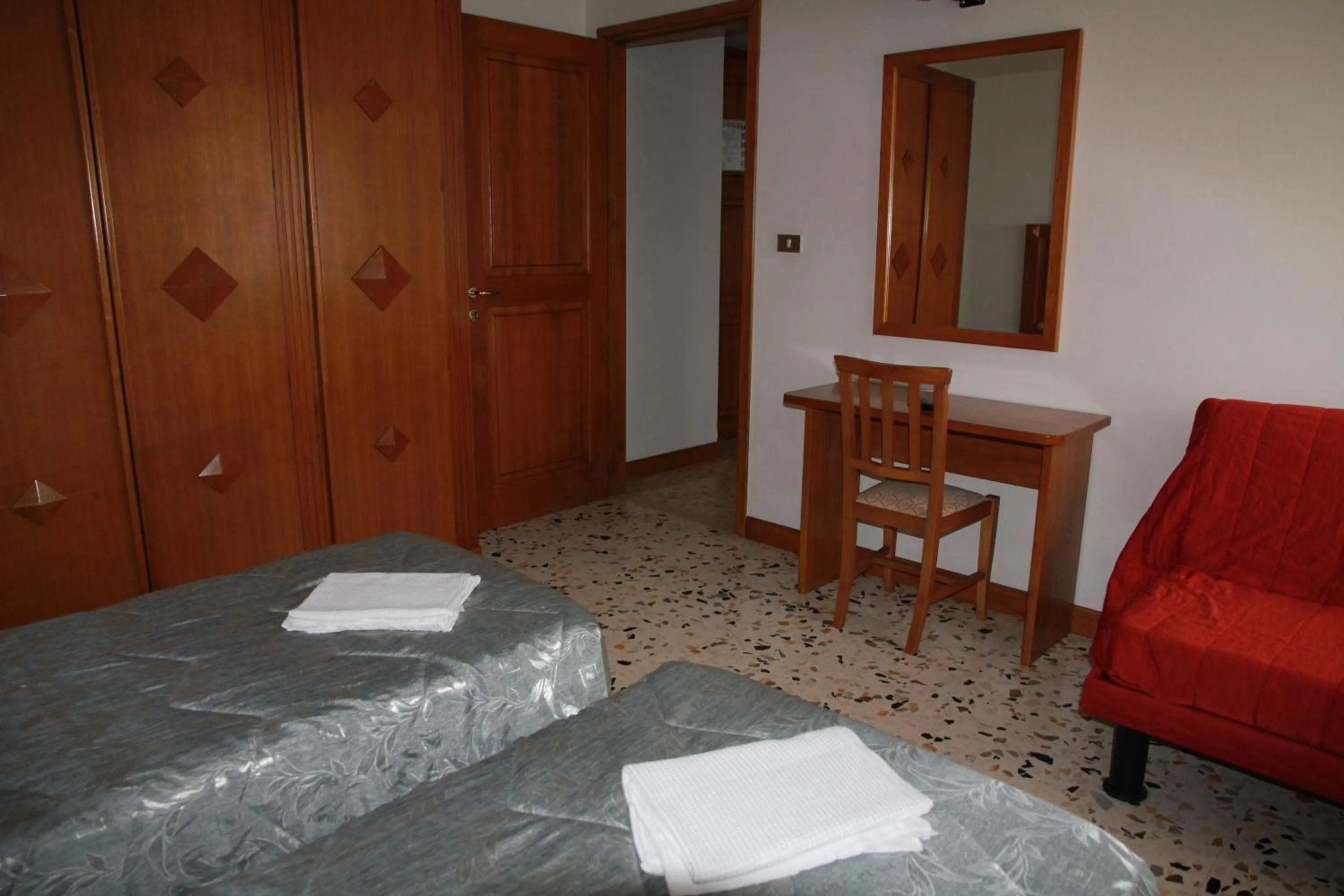 Bedroom, Bed in Hotel Da Remo