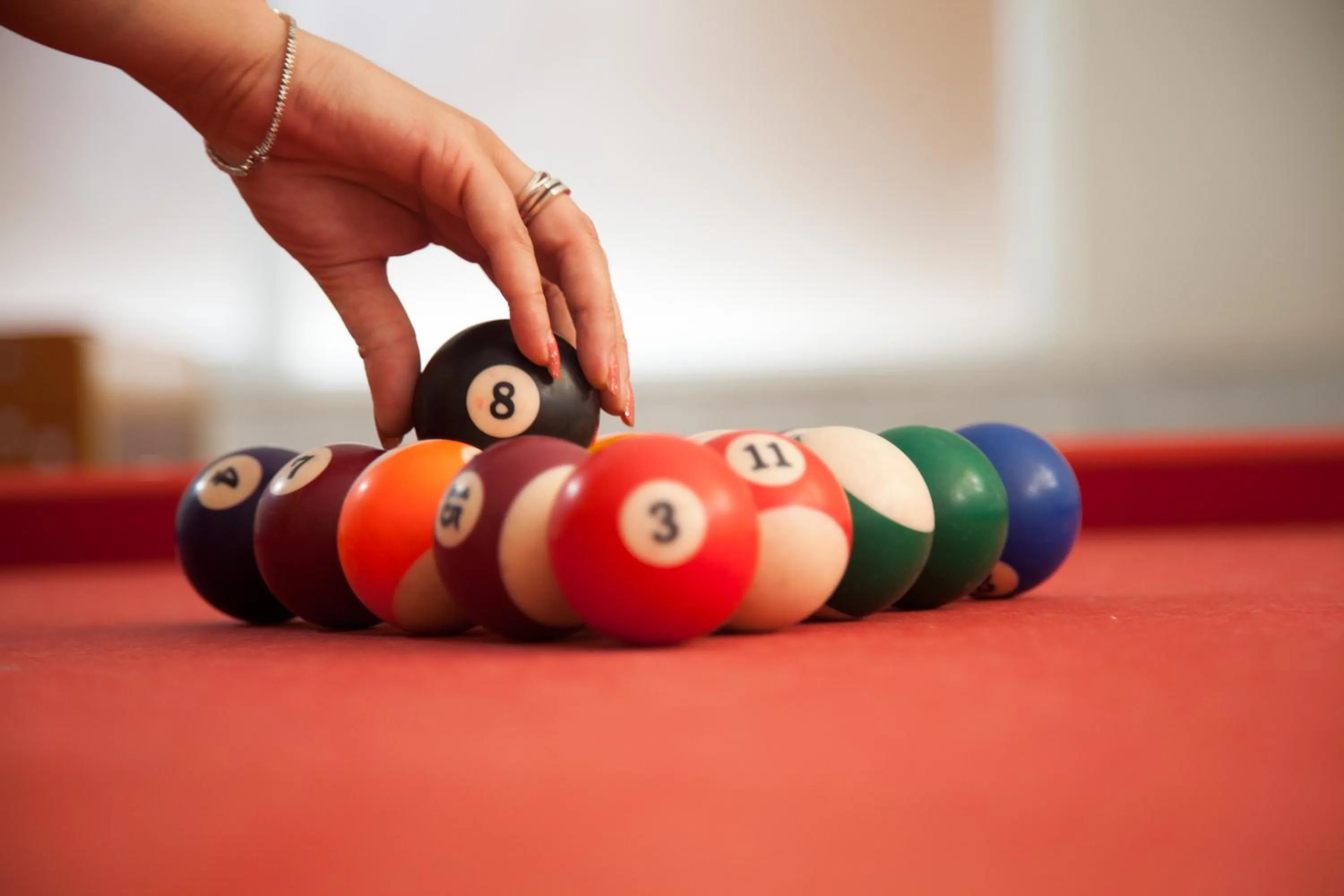 Game Room in Nasa Flora Hotel