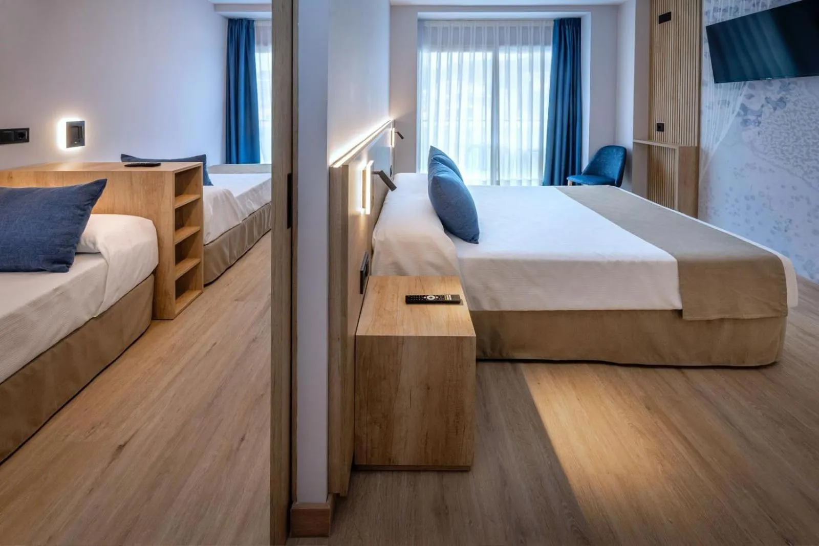 Bed in Hotel Mar Blau