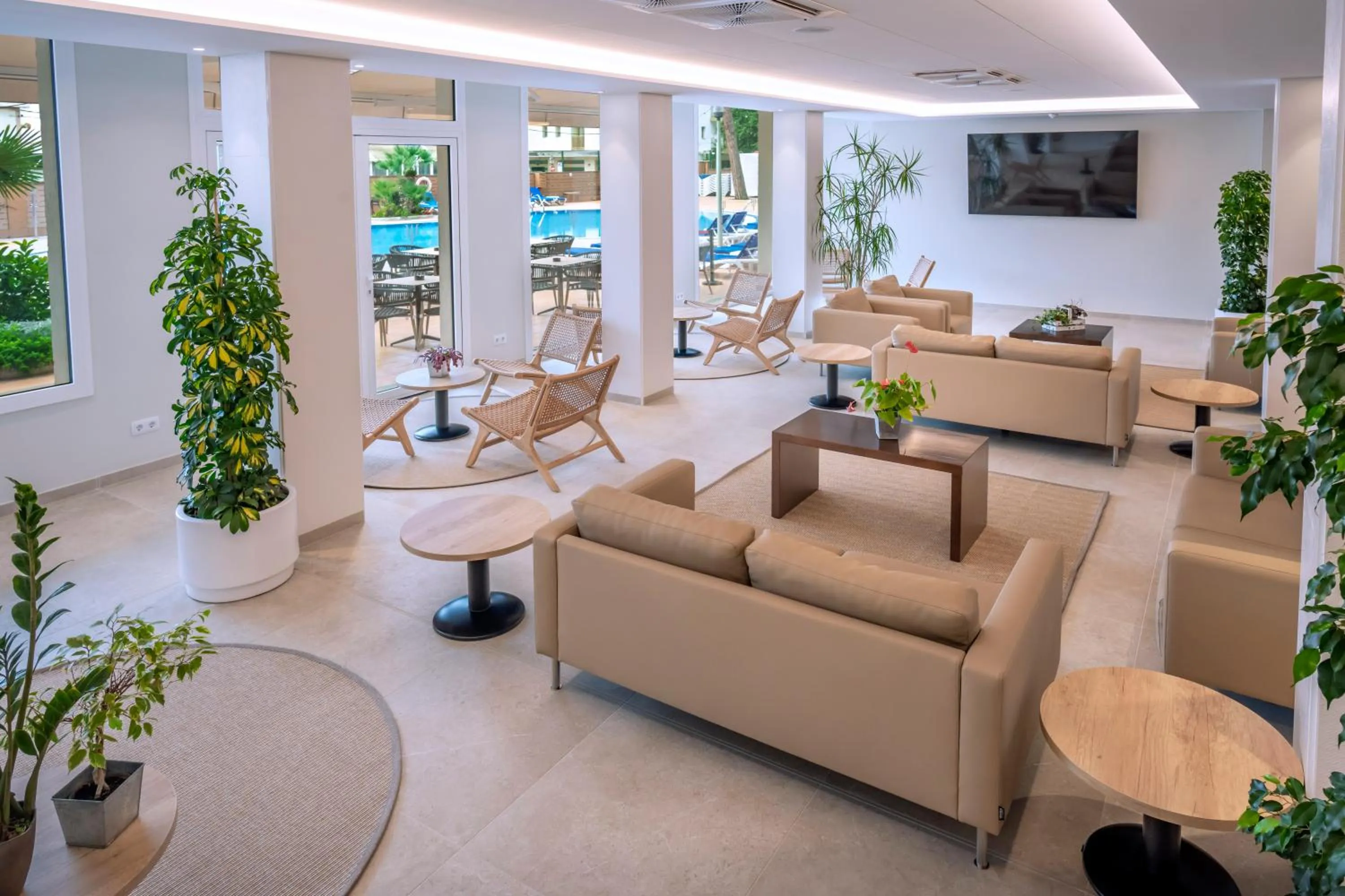 Living room in Hotel Mar Blau