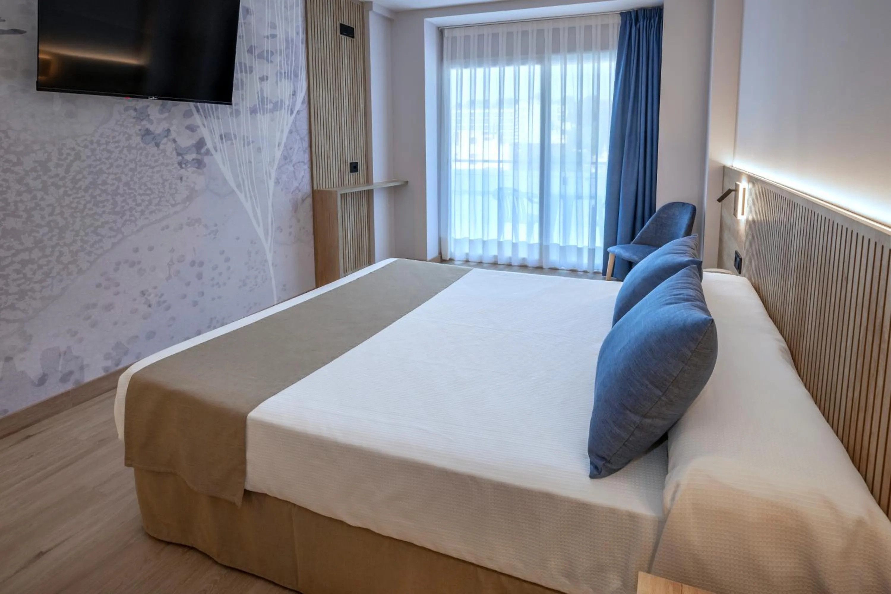 Bed in Hotel Mar Blau