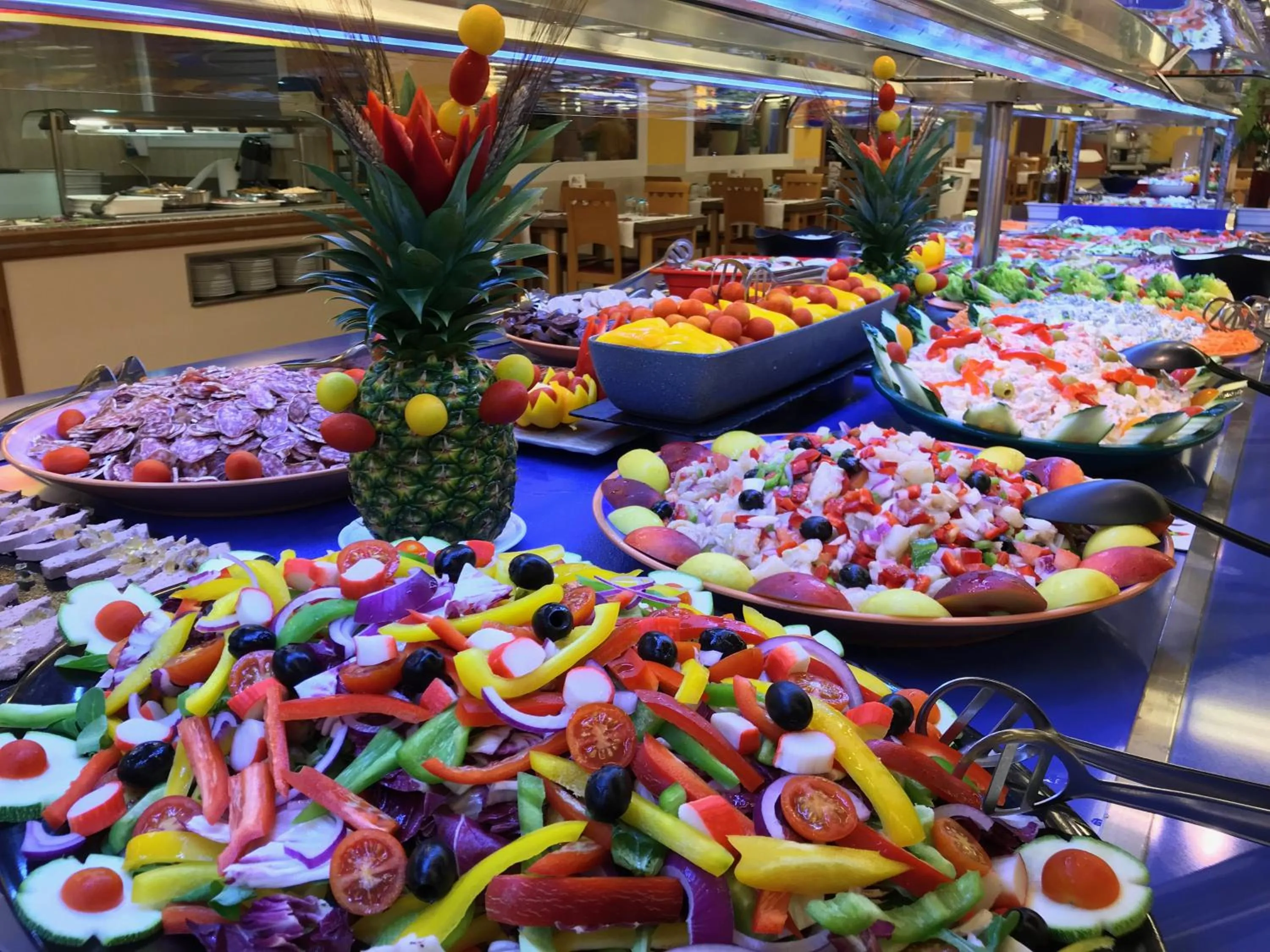 Food close-up in Hotel Mar Blau