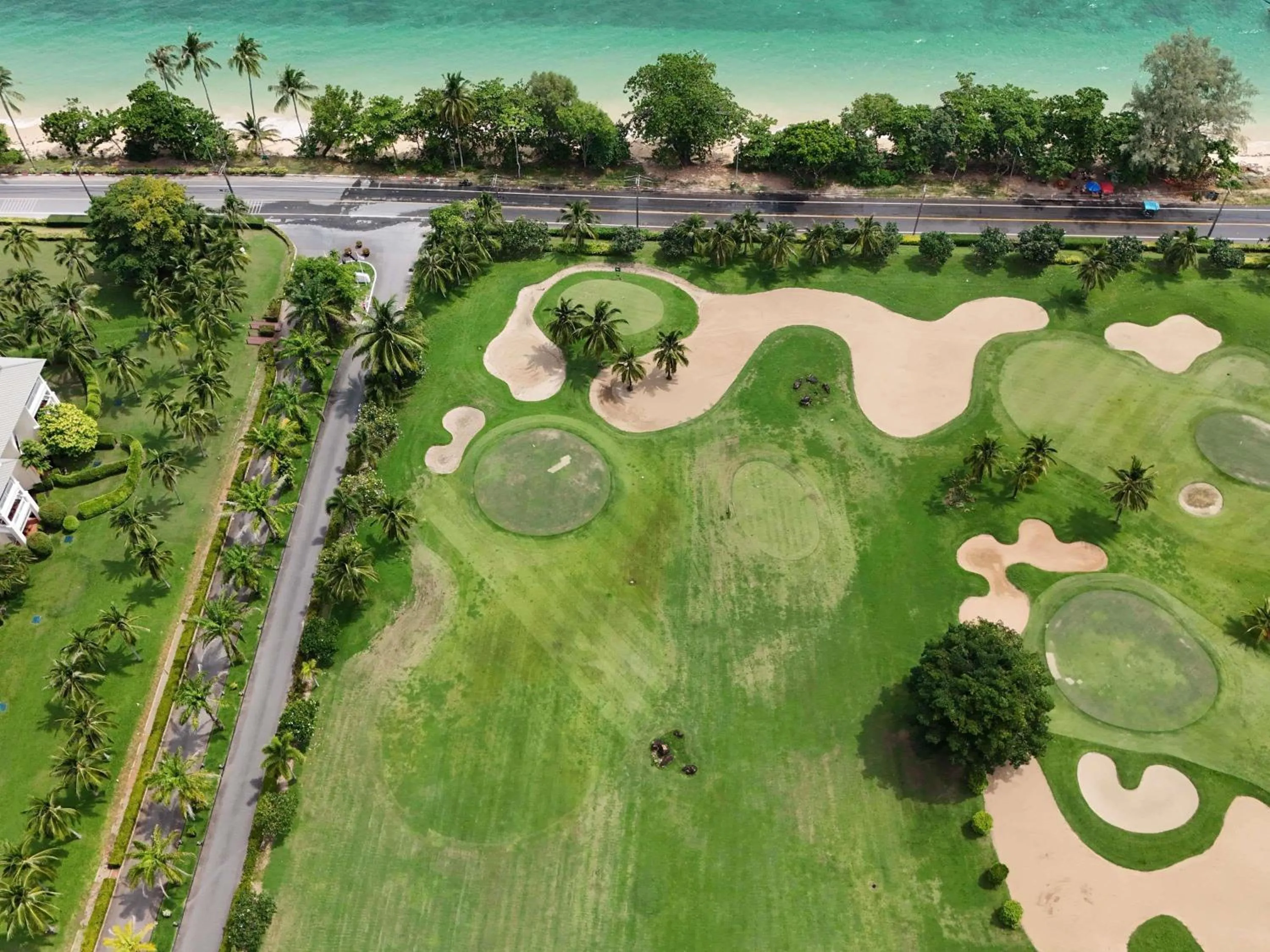 Golfcourse in Sofitel Krabi Phokeethra Golf and Spa Resort