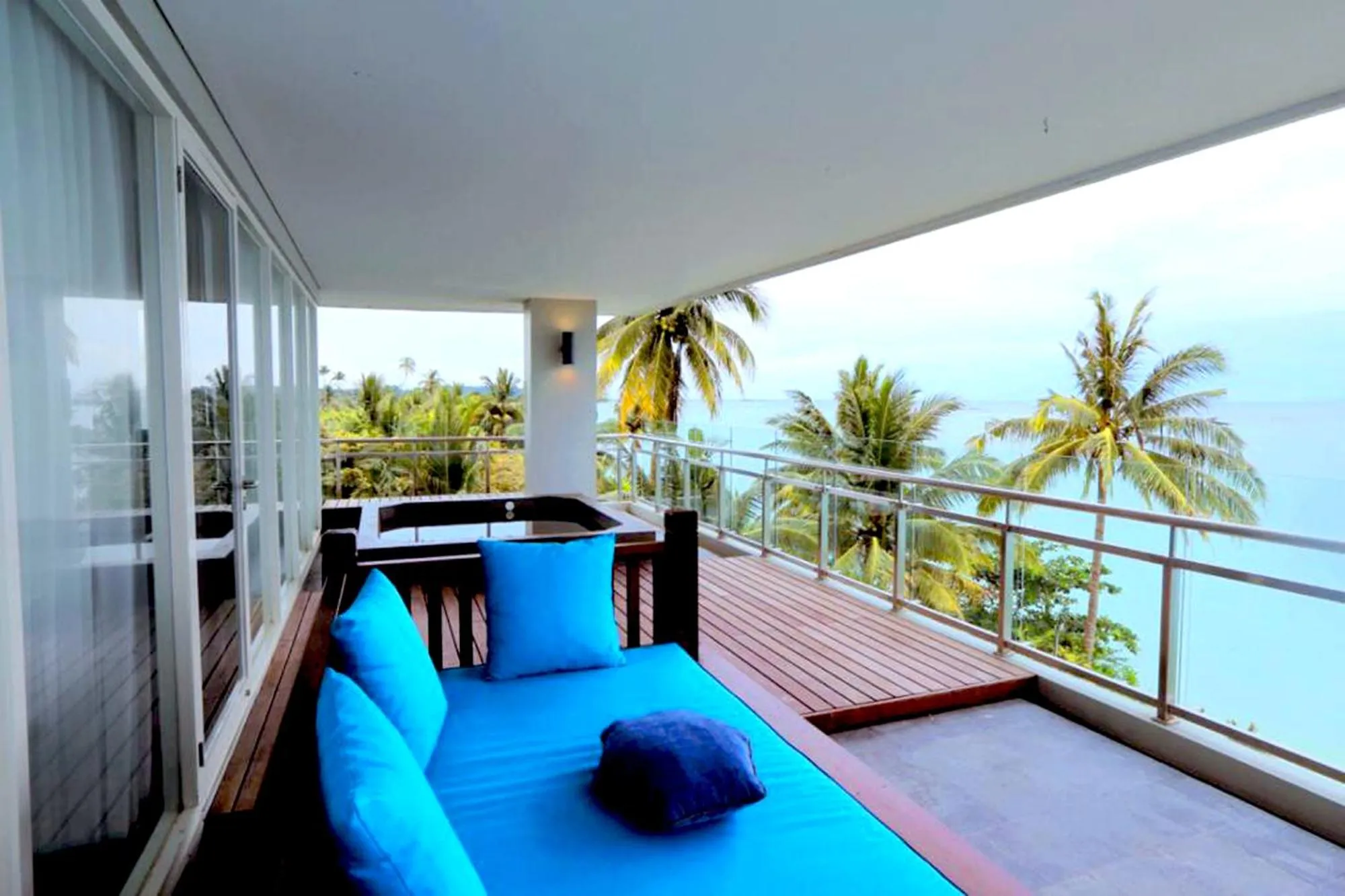 Balcony/Terrace in Hotel Santika Premiere Beach Resort Belitung