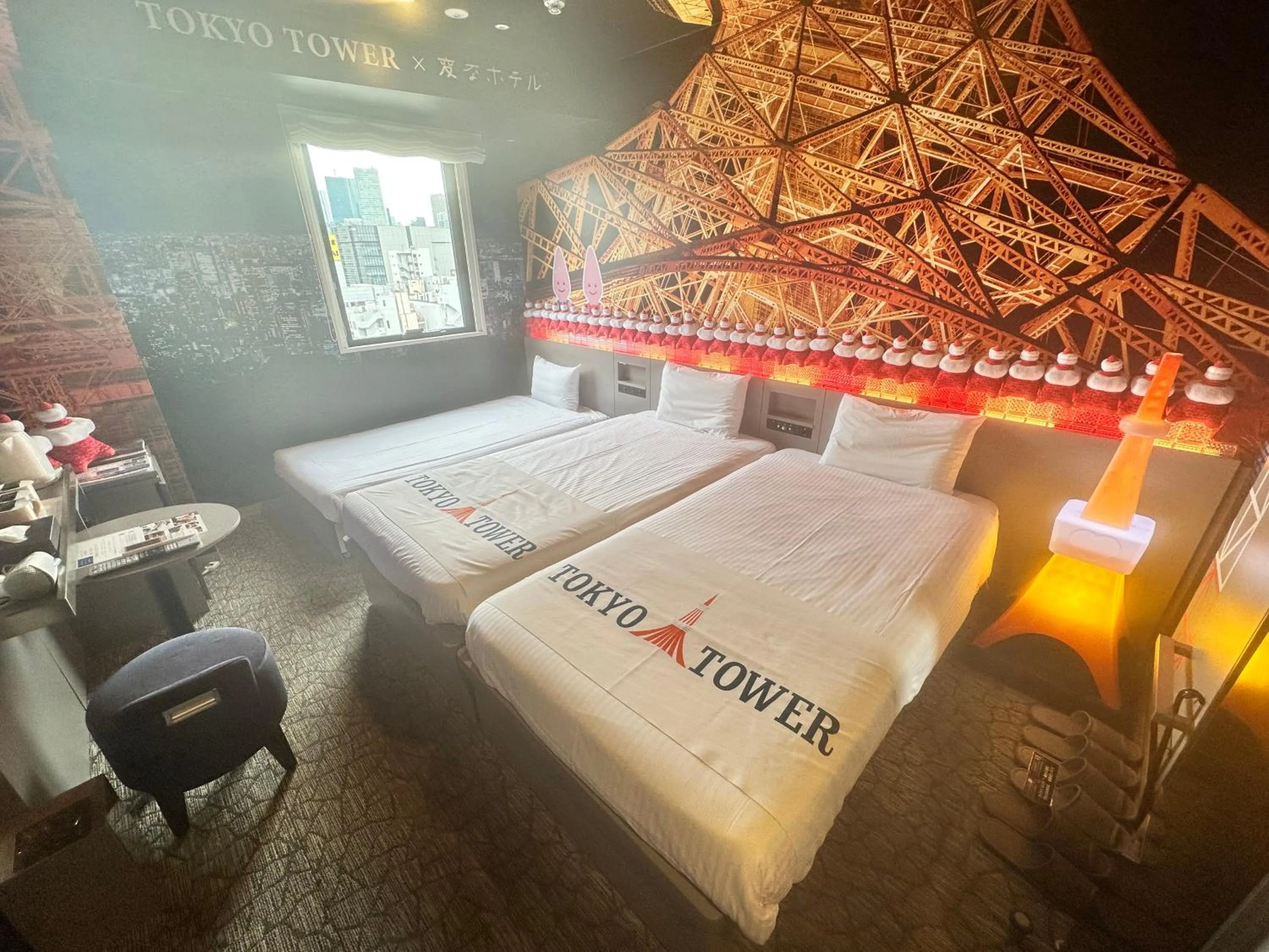 Photo of the whole room, Bed in Henn na Hotel Tokyo Hamamatsucho