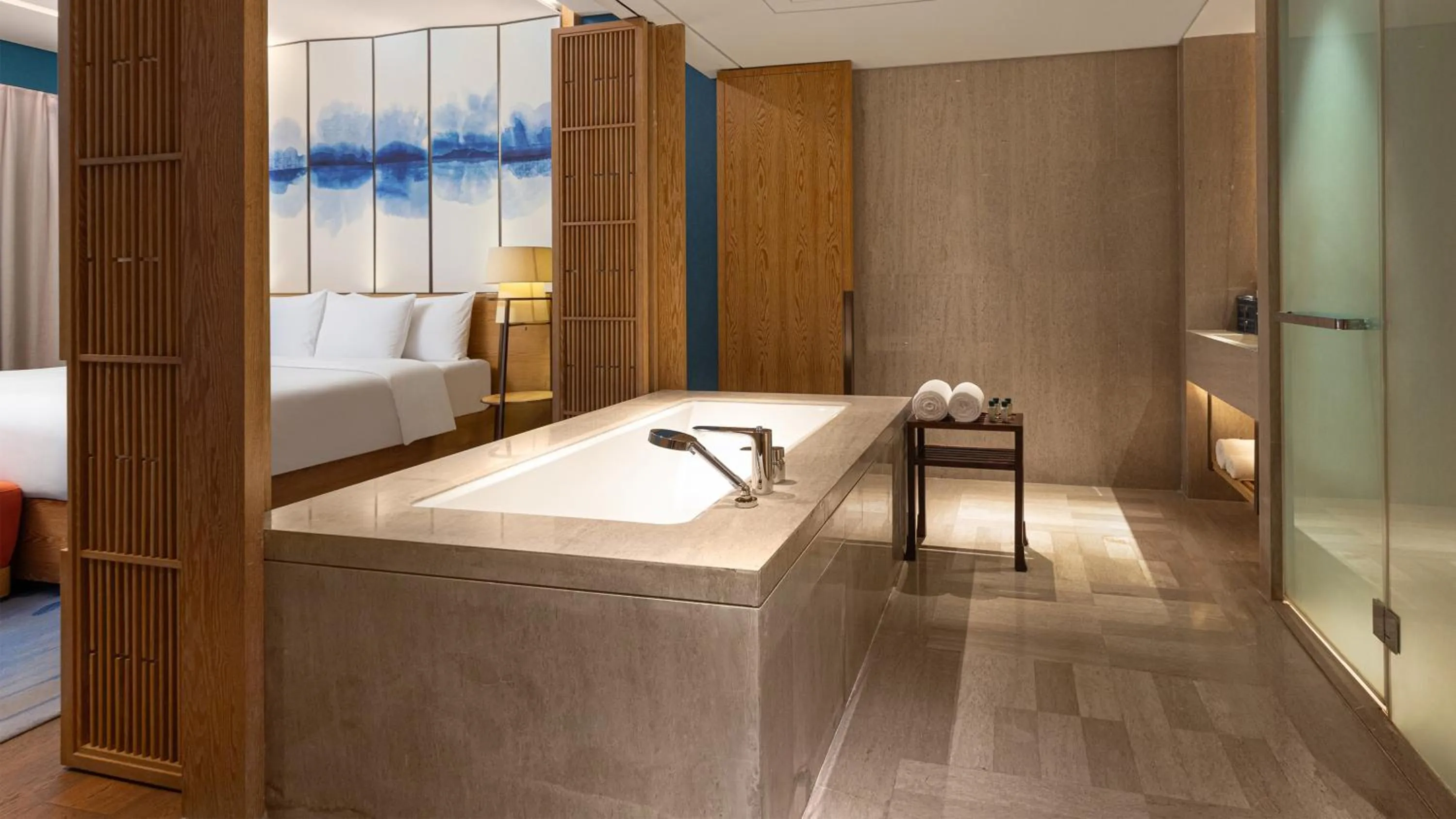 Bedroom, Bed in Hotel Indigo Dali Erhai by IHG