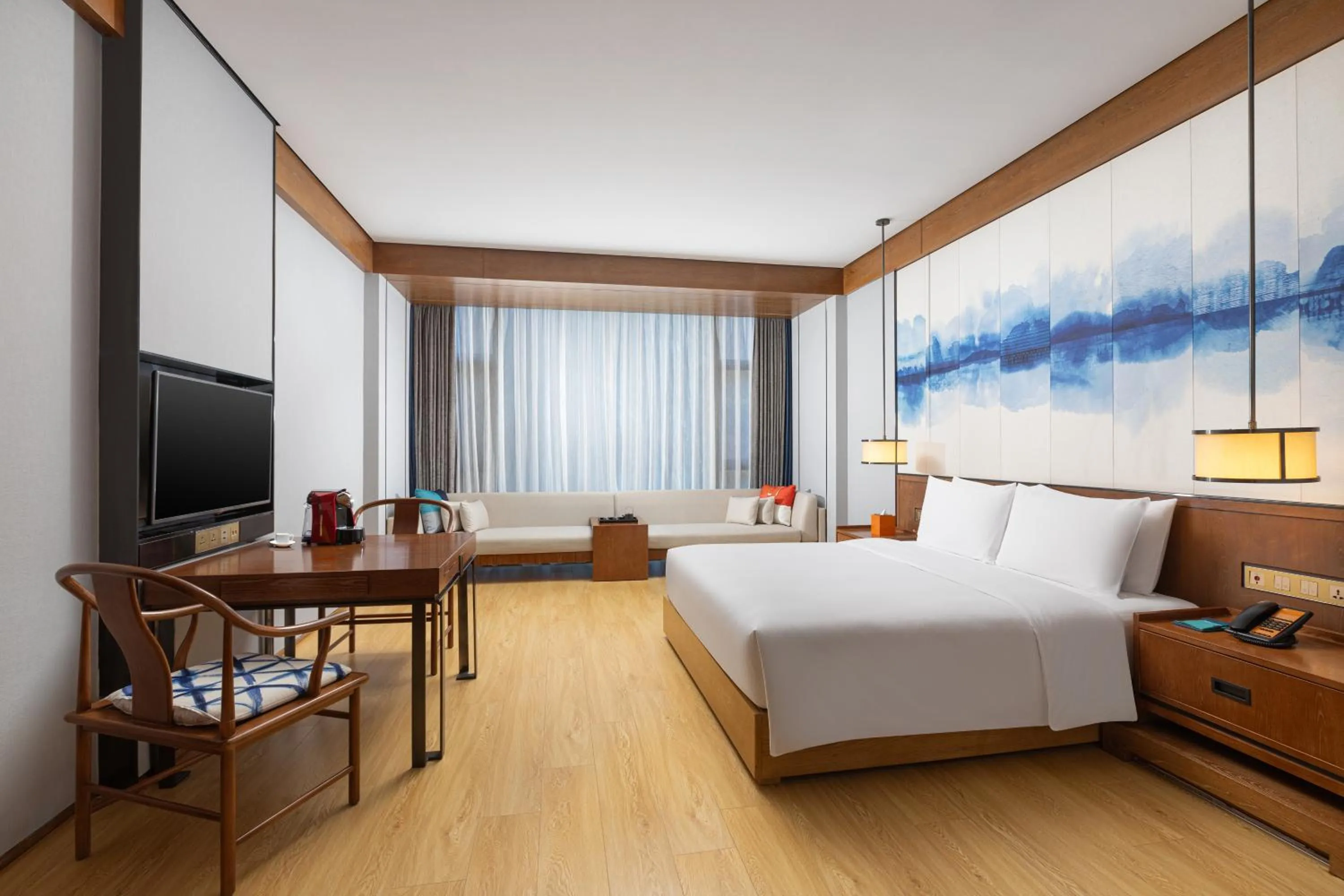 Bed in Hotel Indigo Dali Erhai by IHG