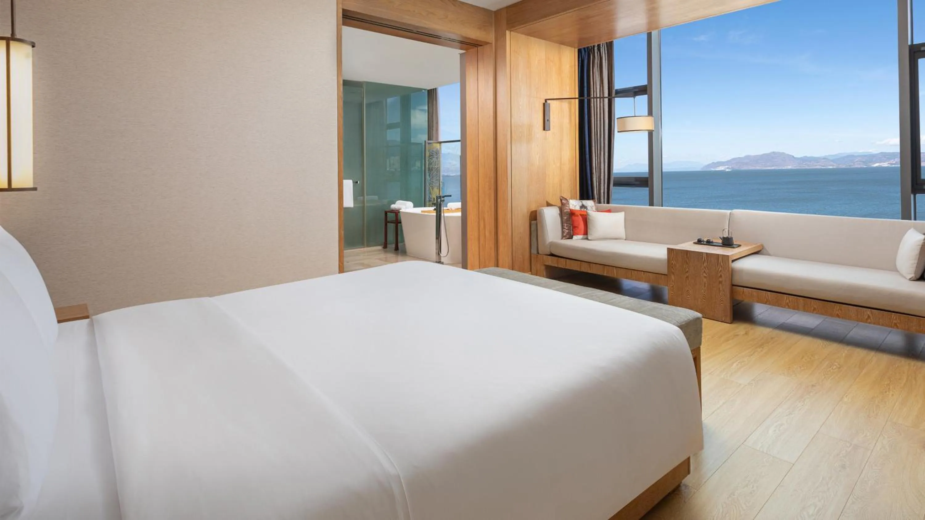 Photo of the whole room, Bed in Hotel Indigo Dali Erhai by IHG