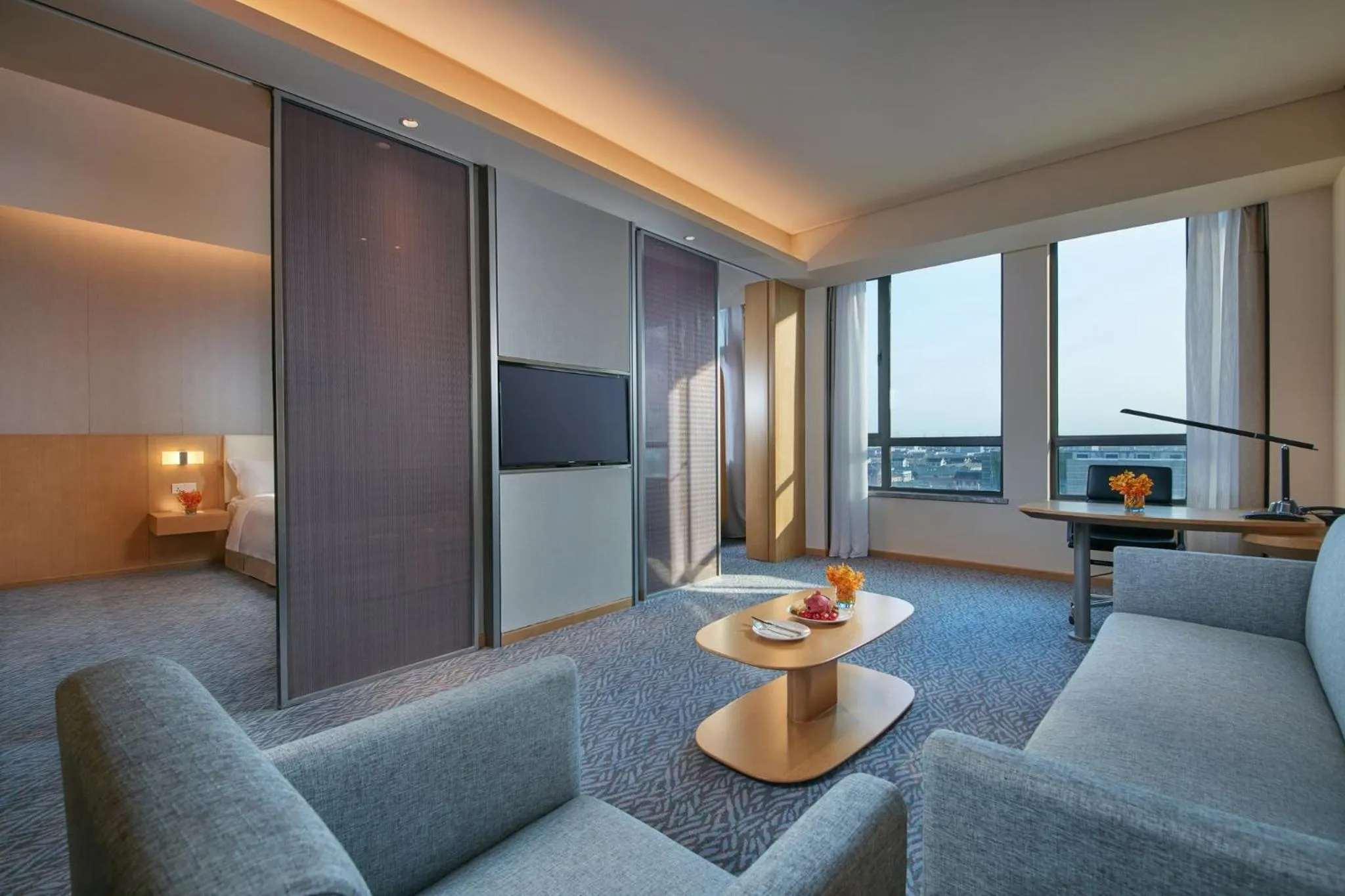 Photo of the whole room in Holiday Inn Express Nantong Textile City by IHG