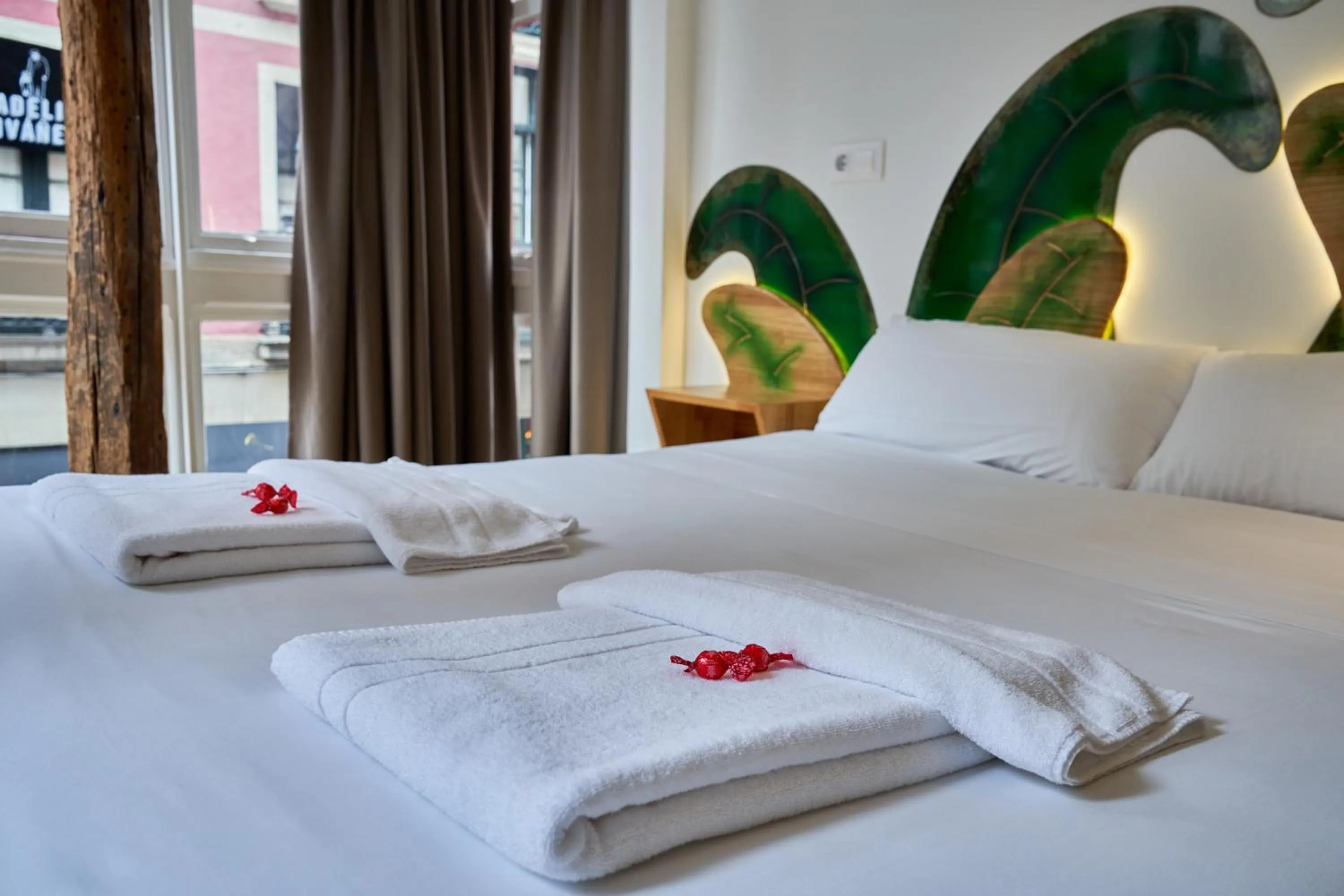 Bed in Pensión AliciaZzz Bed And Breakfast Bilbao