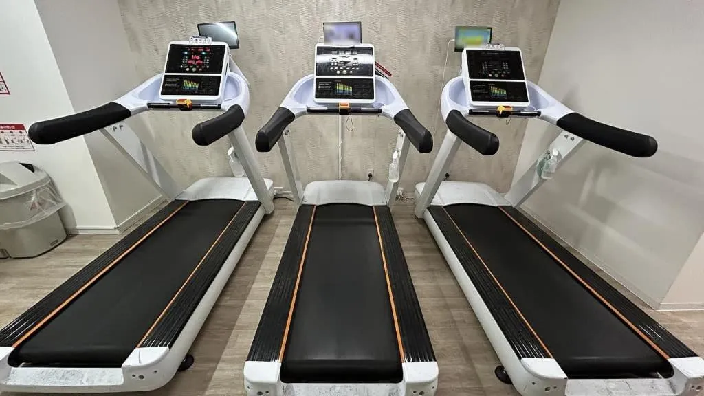 Fitness centre/facilities in Henn na Hotel Tokyo Akasaka