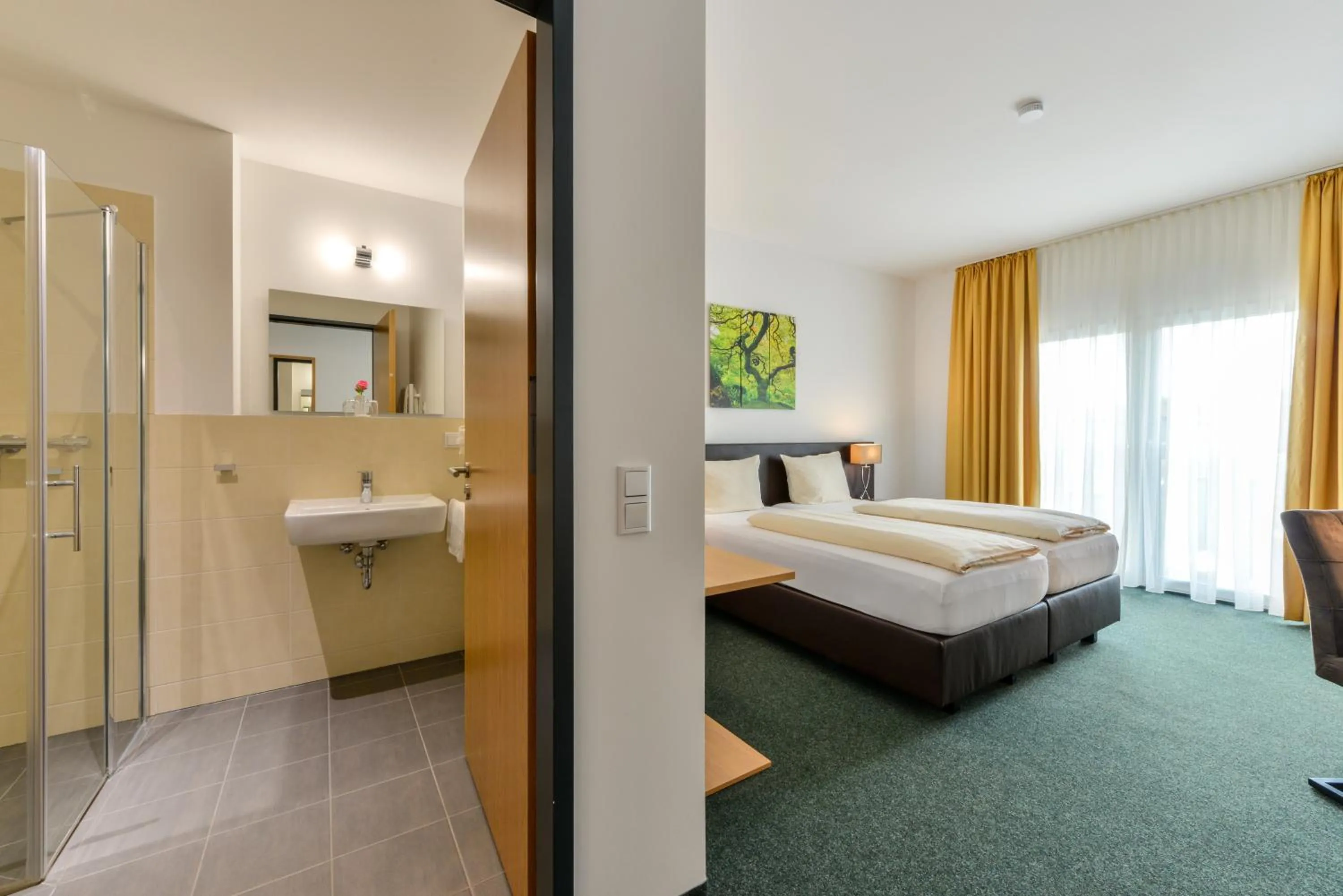 Bed in Landgasthof Nagerl