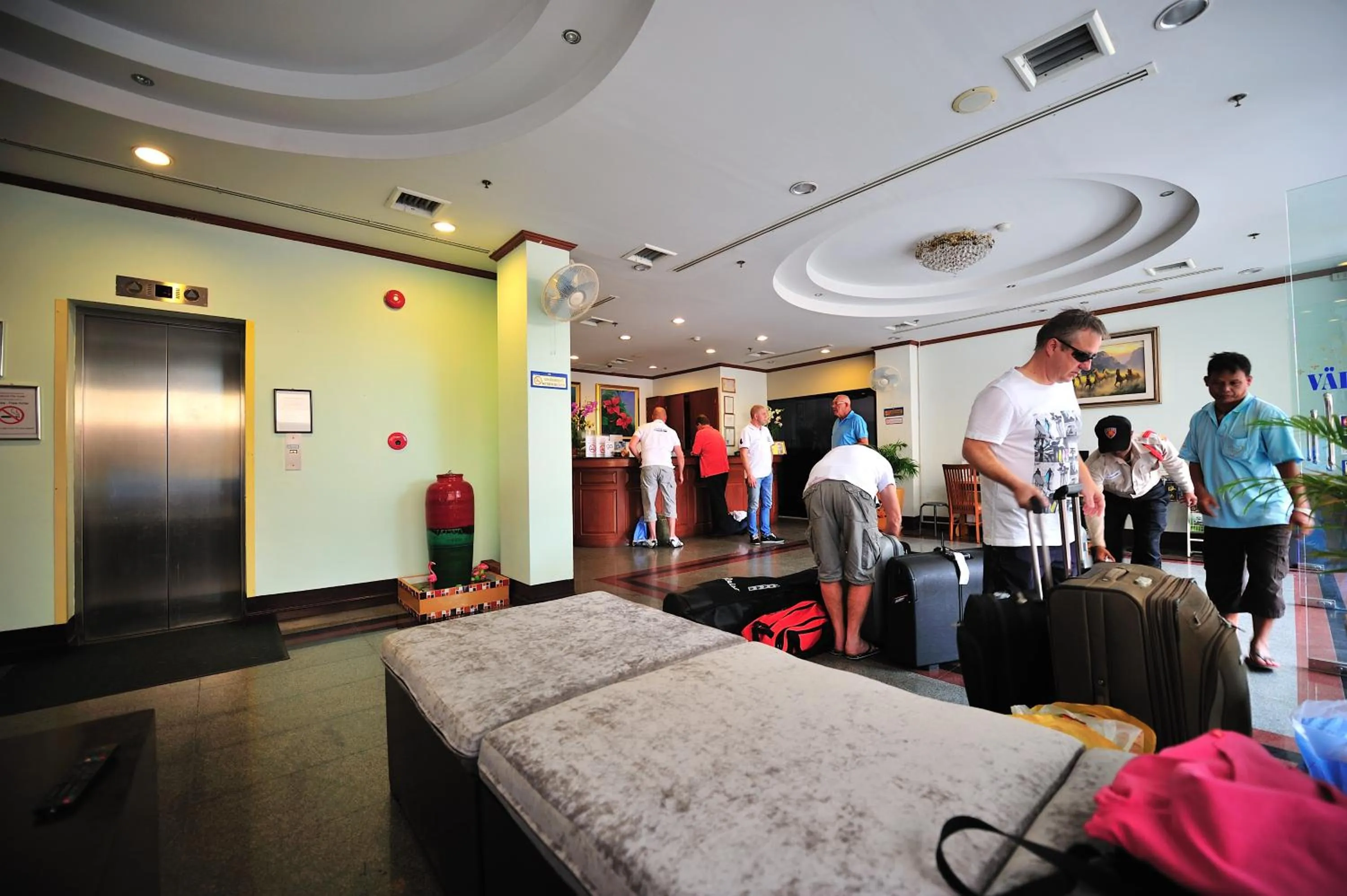 Lobby or reception in Thipurai City Hotel