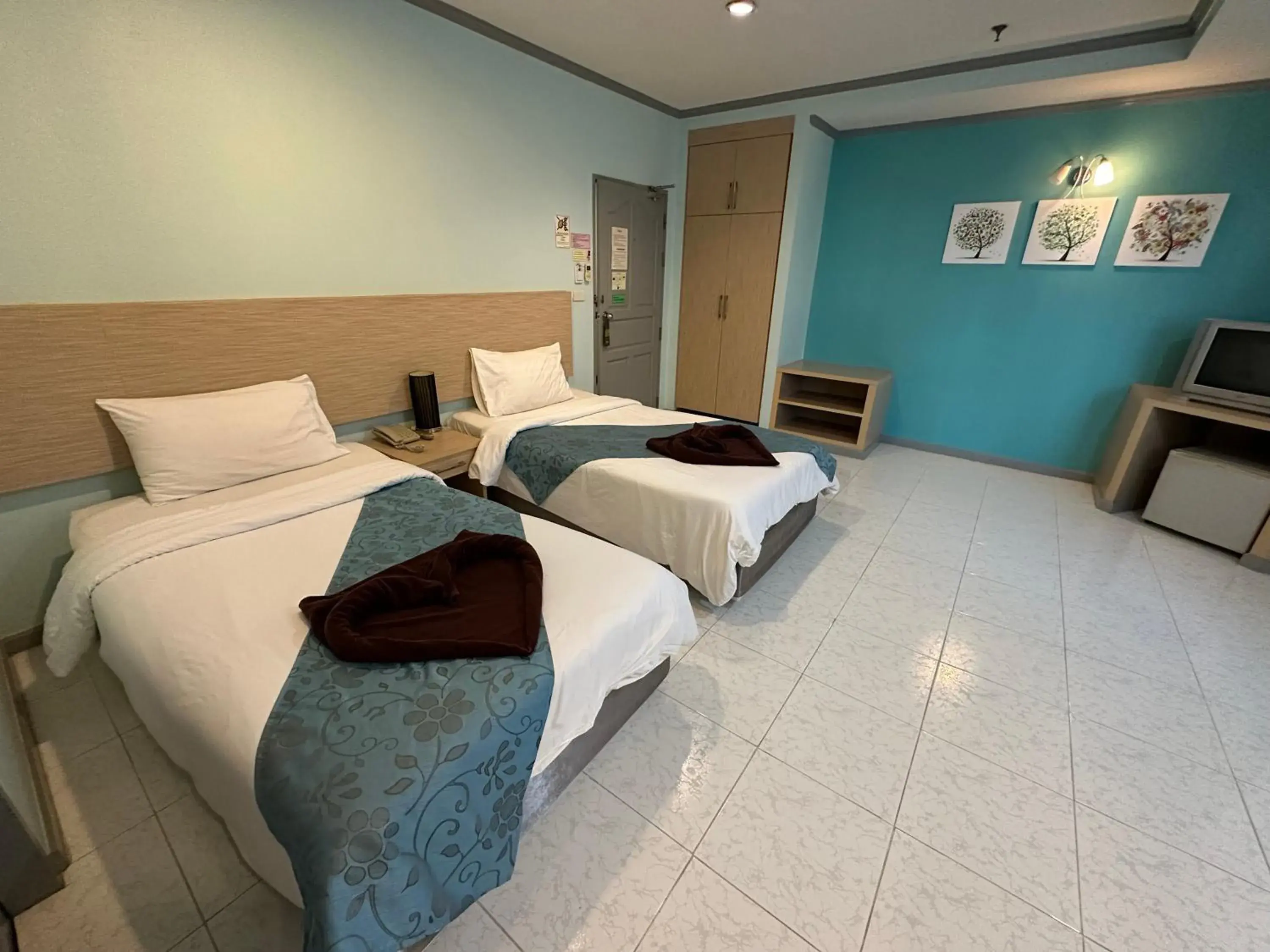 Bed in Thipurai City Hotel Bed in Thipurai City Hotel