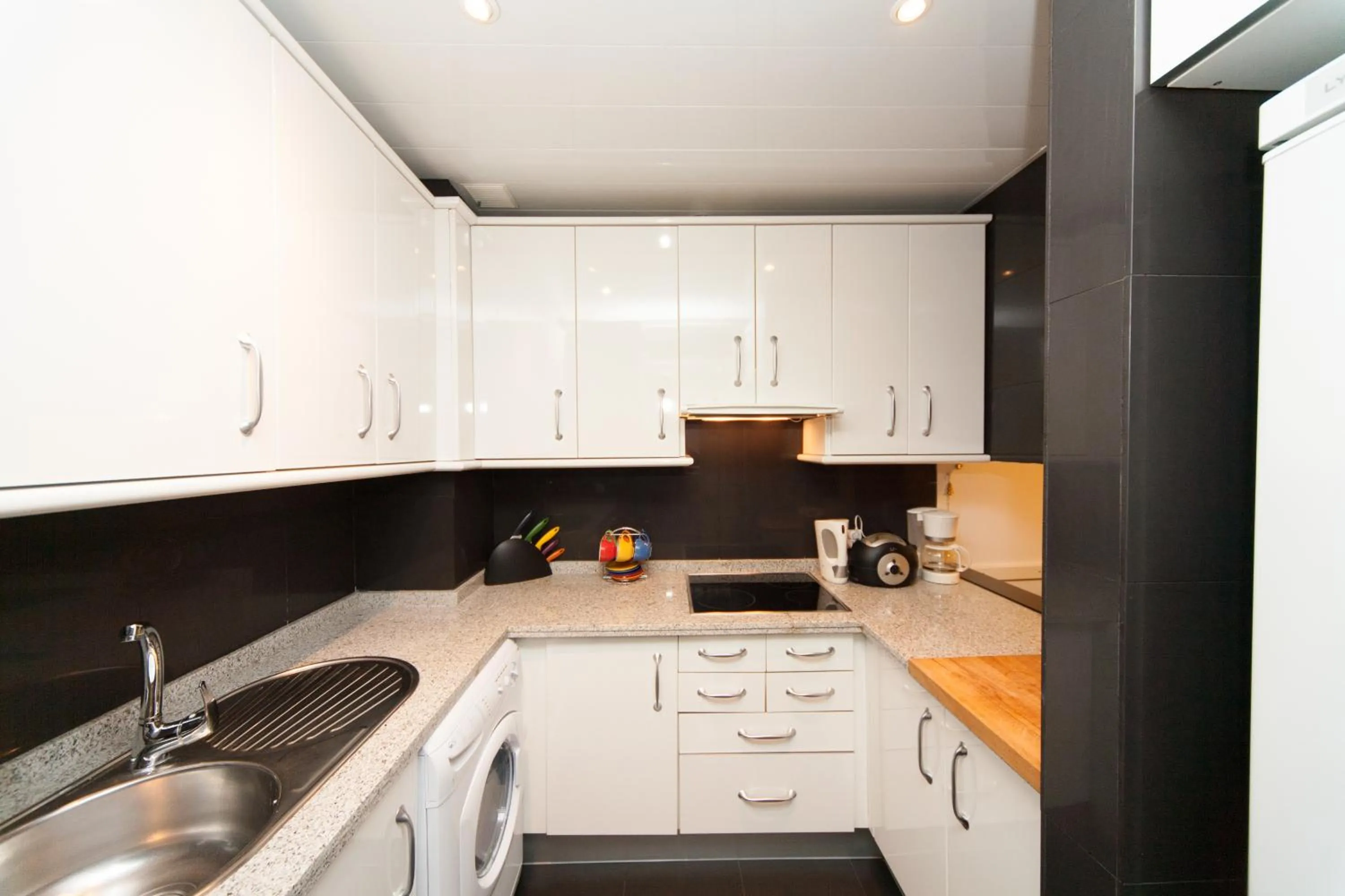 Kitchen or kitchenette in La Casa del Conde de Gelves Apartments