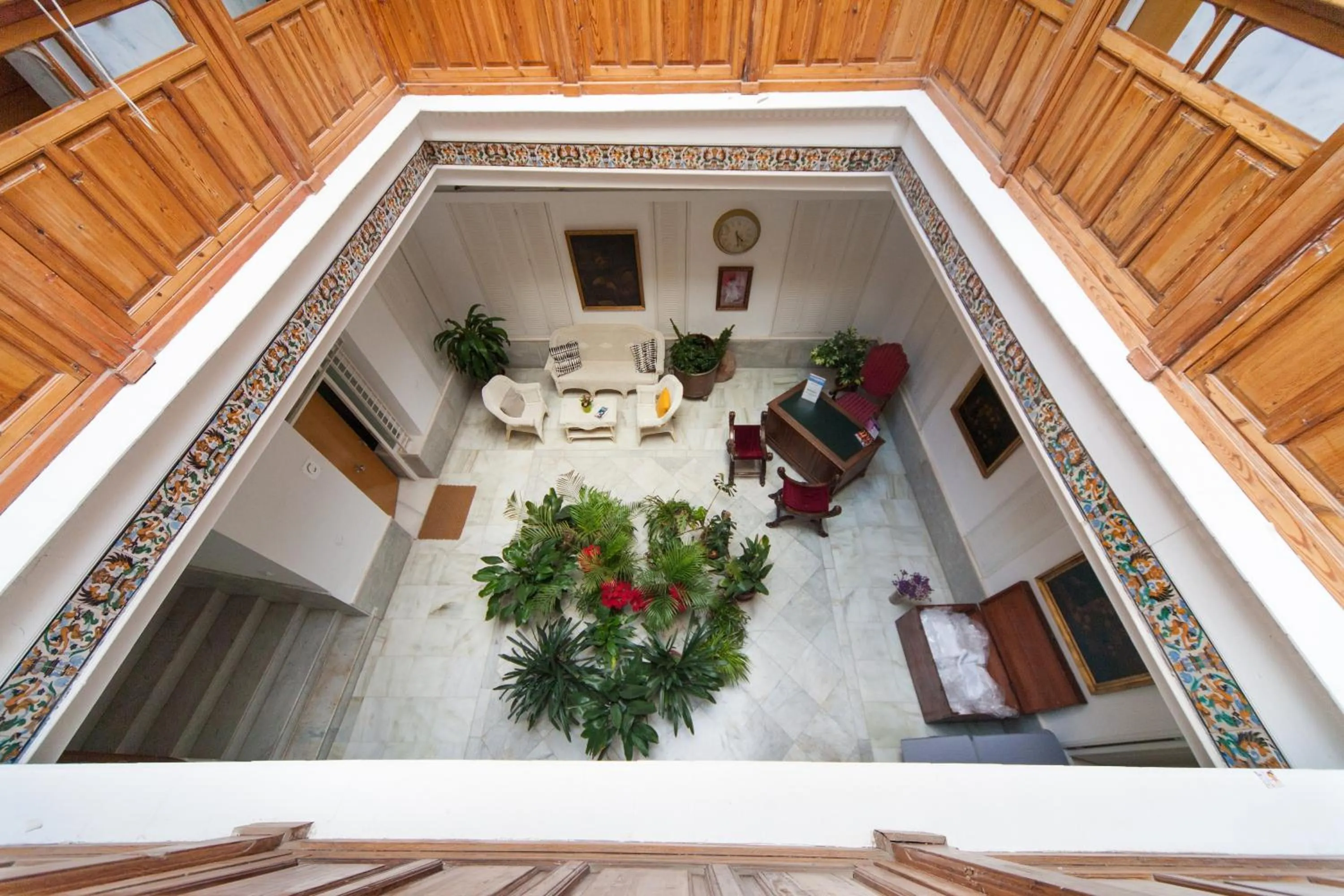 Lobby or reception in La Casa del Conde de Gelves Apartments