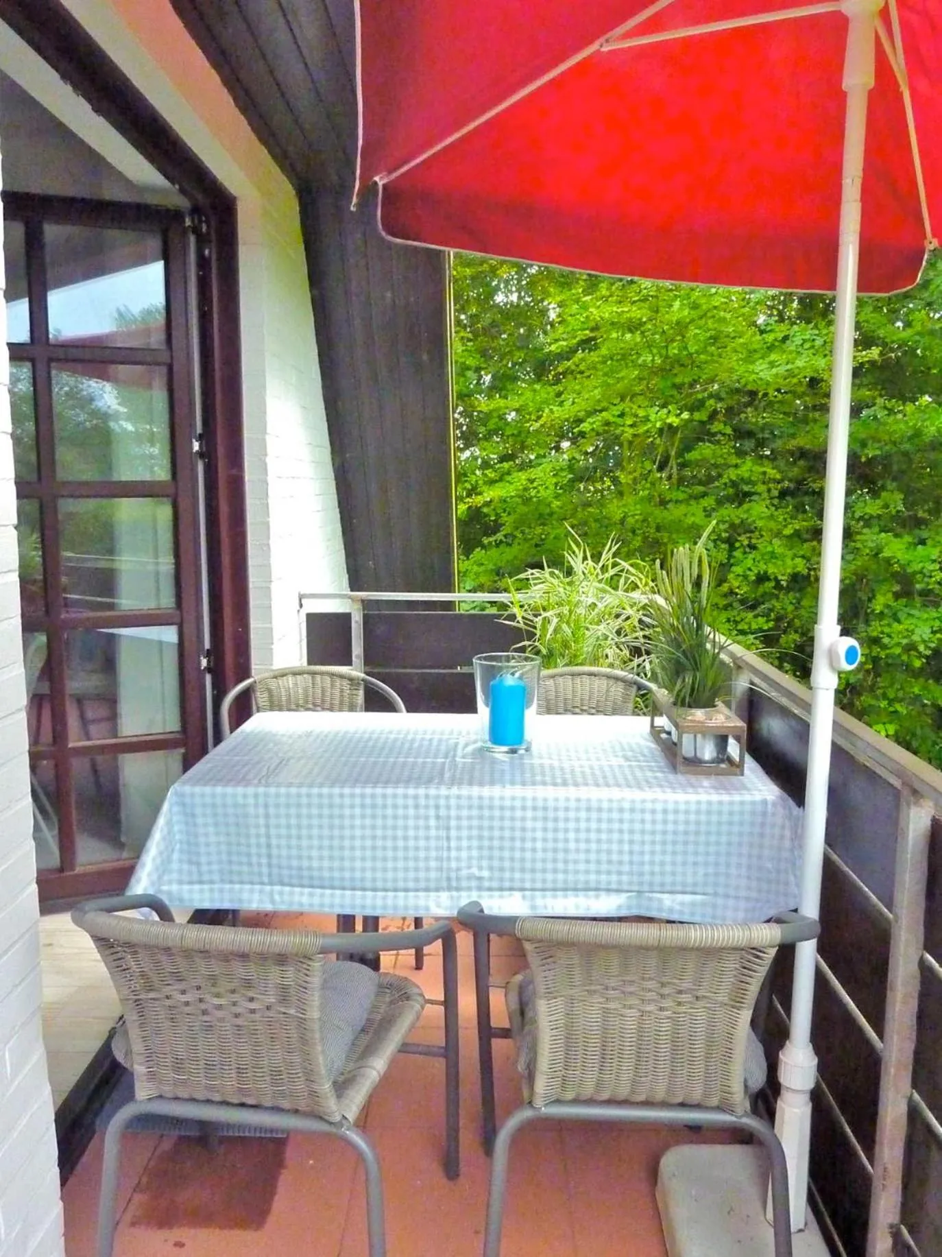 Balcony/Terrace in Seewolke Nr1 Nr2 Nr3 Katingsiel be