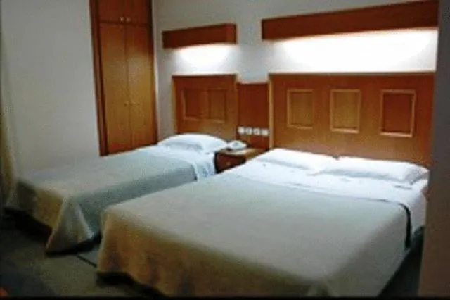 Bed in Katerina Hotel