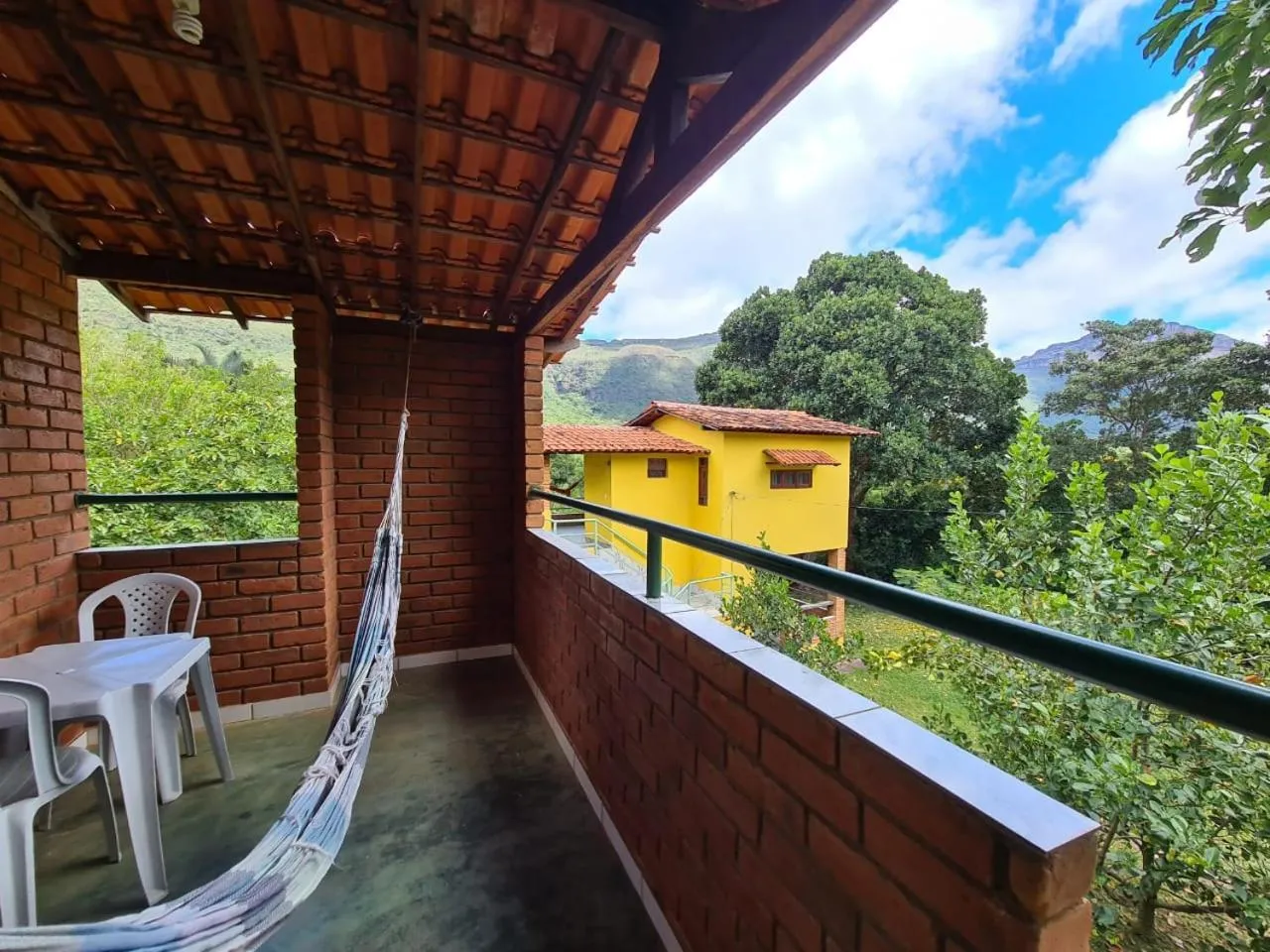 Balcony/Terrace in Casa da Trilha
