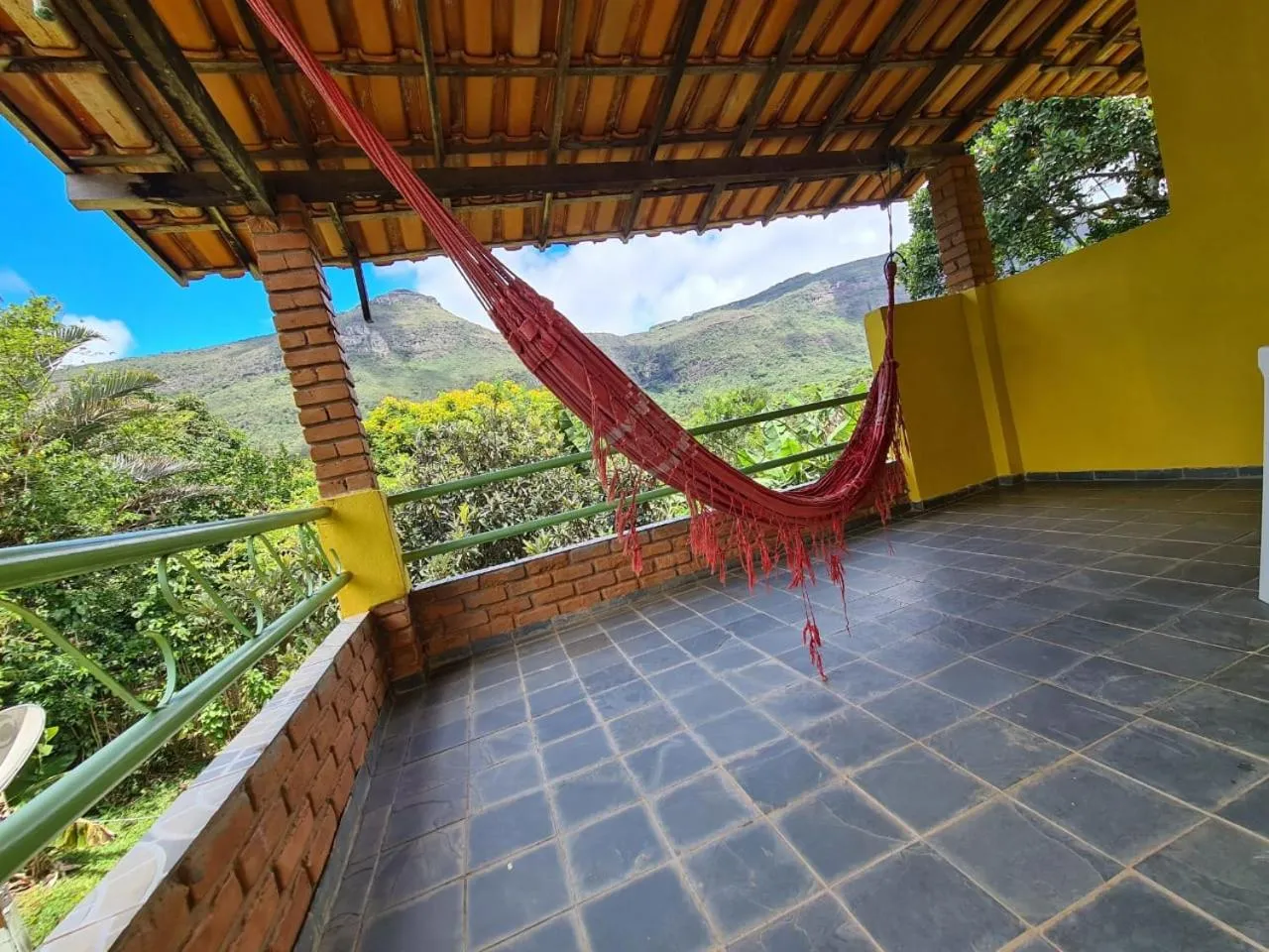 Balcony/Terrace in Casa da Trilha