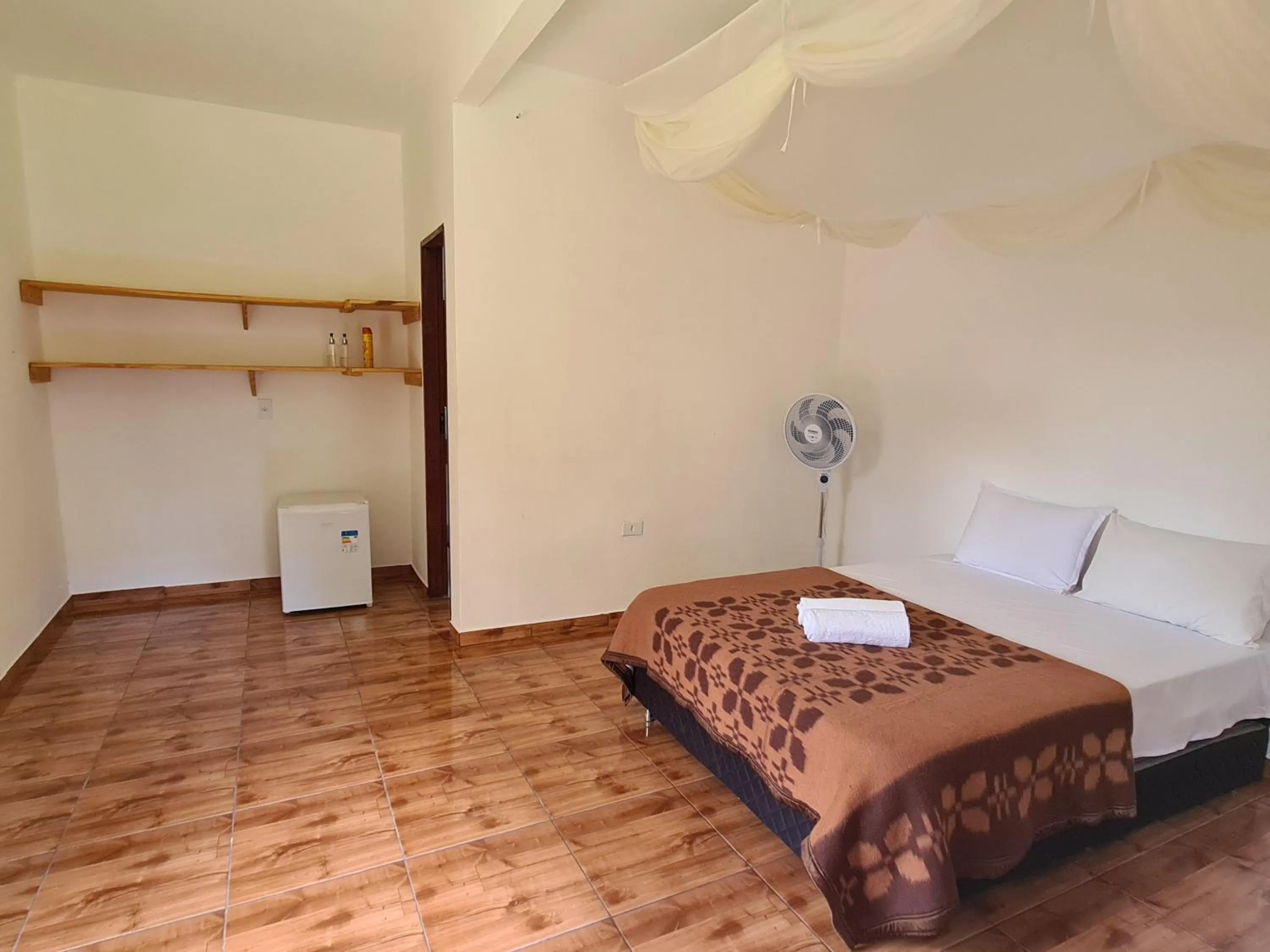 Patio, Bed in Casa da Trilha