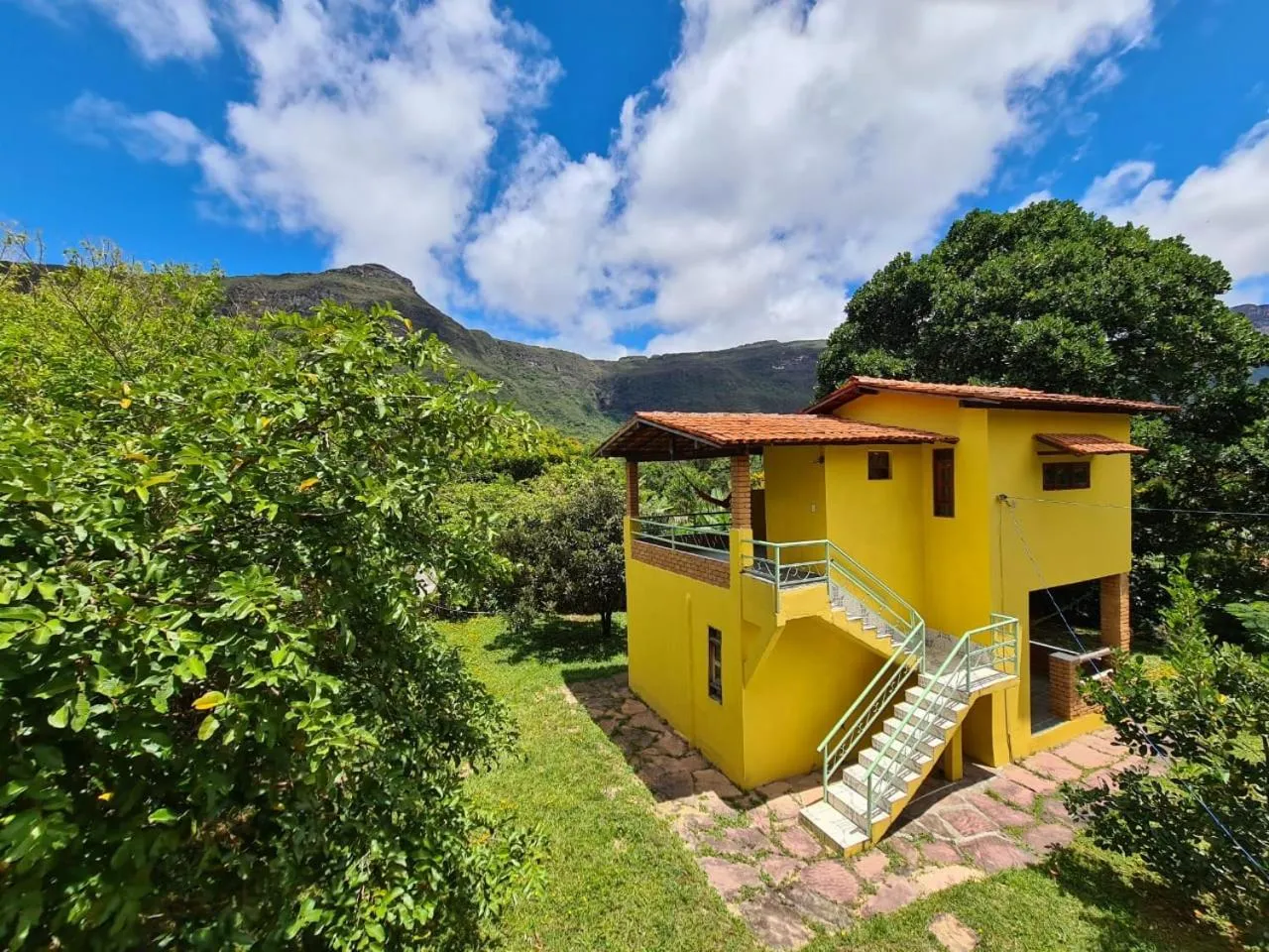 Balcony/Terrace in Casa da Trilha