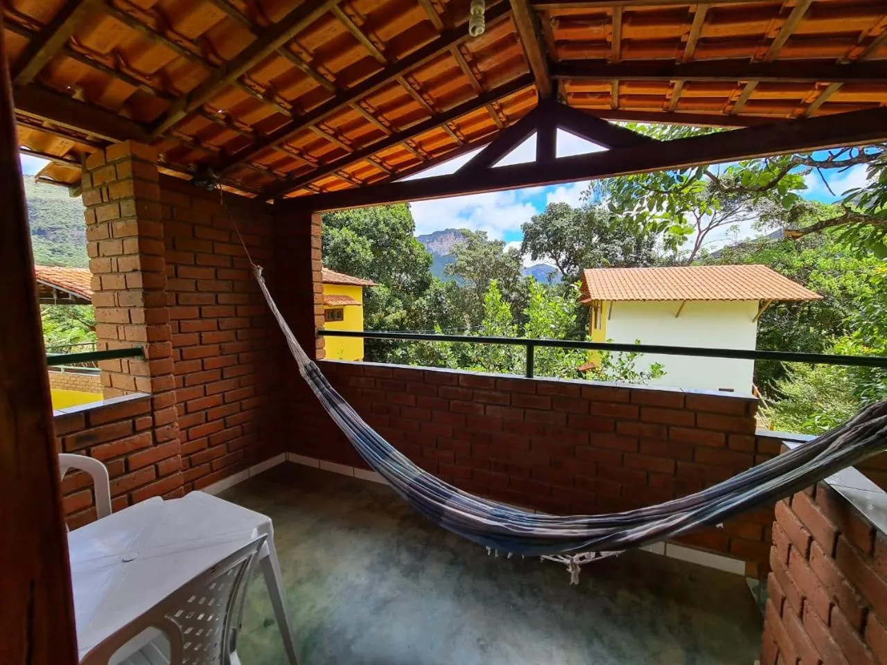 Balcony/Terrace in Casa da Trilha