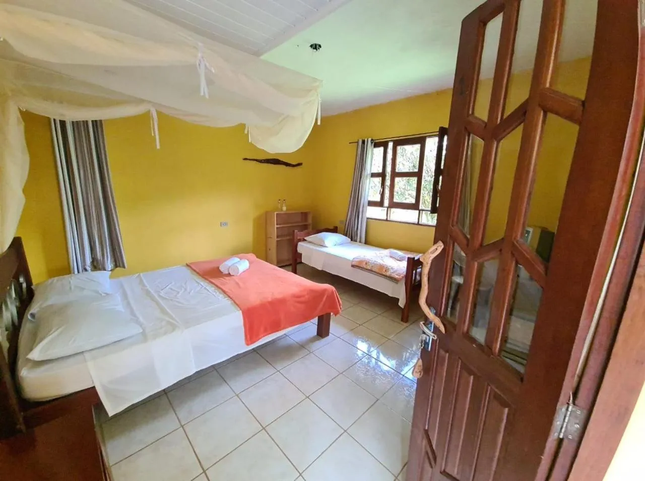 Photo of the whole room, Bed in Casa da Trilha