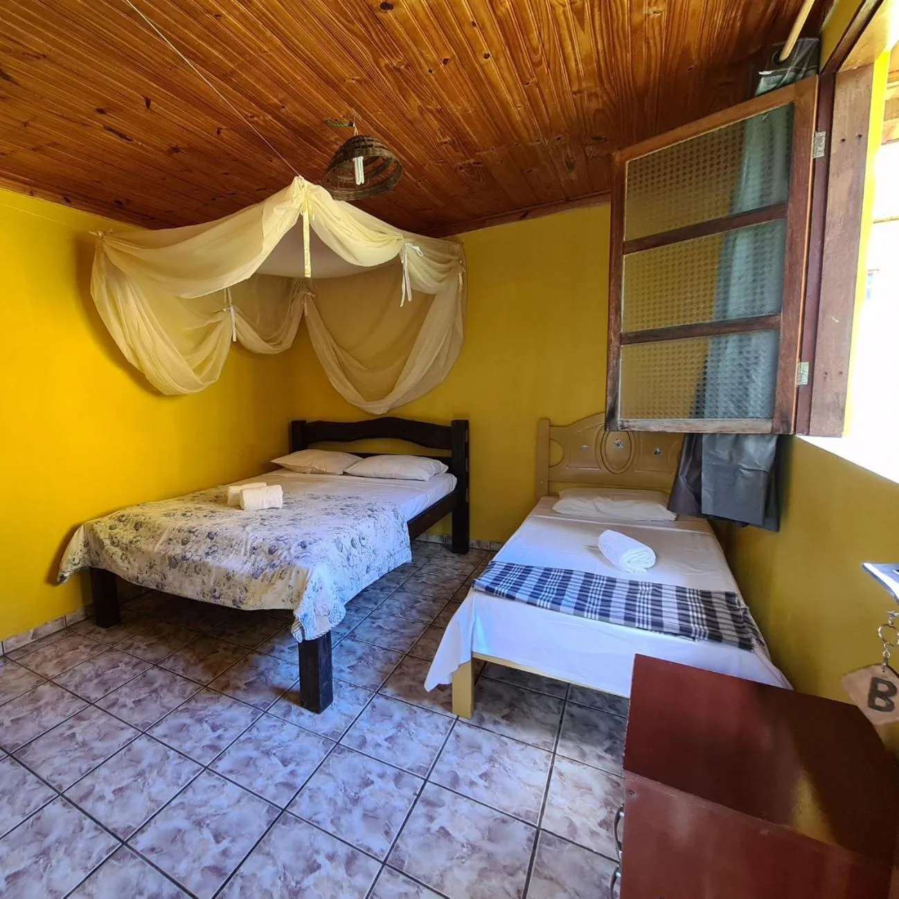 Bed in Casa da Trilha