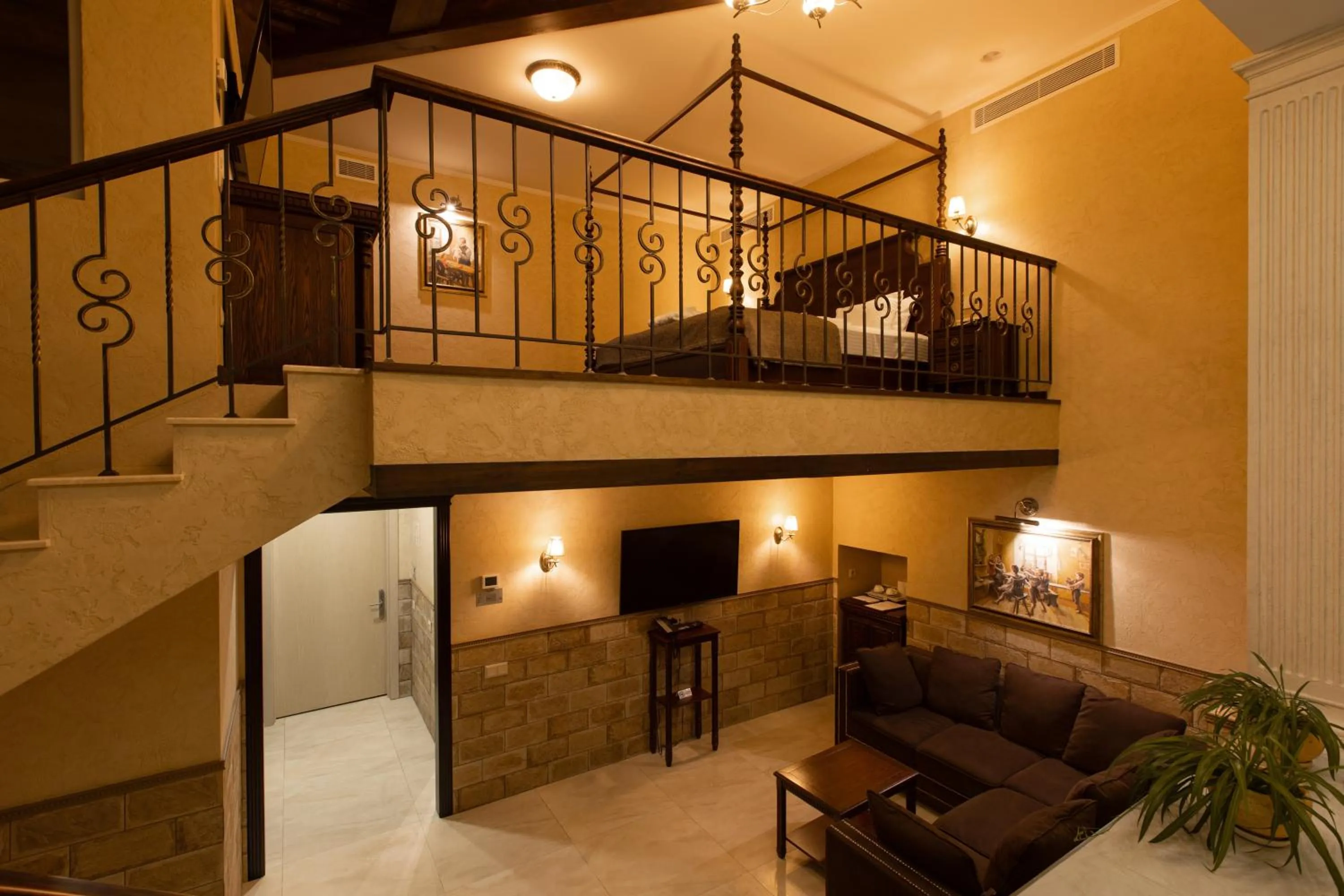 Living room in Tsunami Spa Hotel