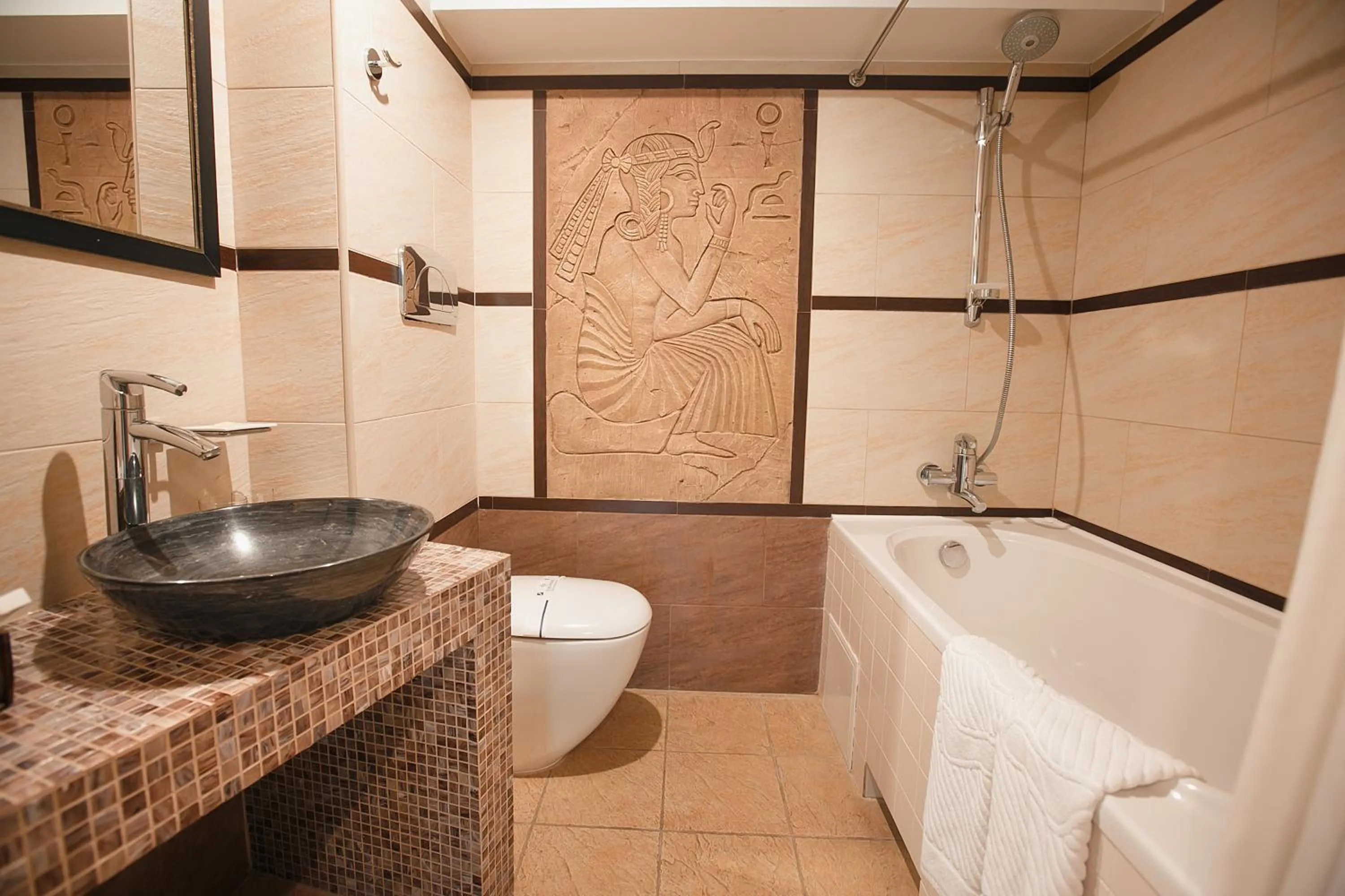 Bathroom in Tsunami Spa Hotel