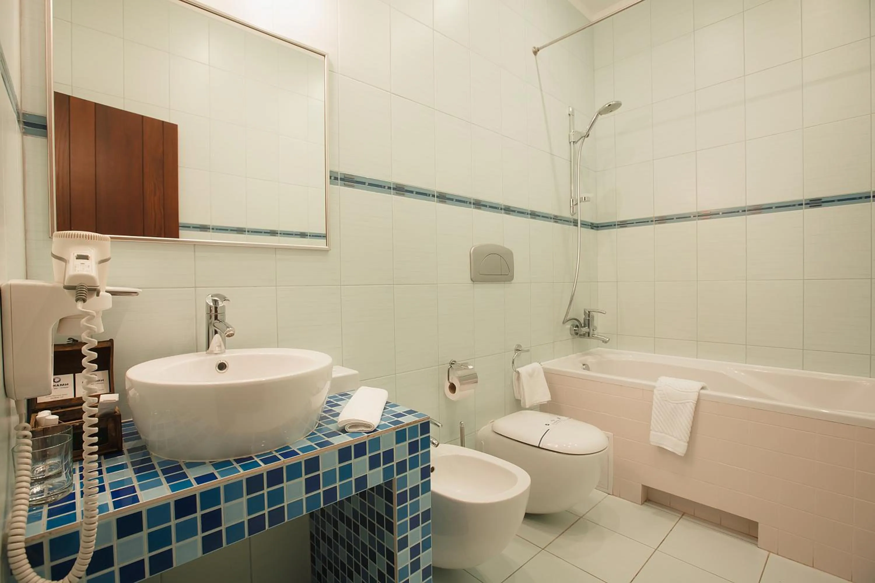 Bathroom in Tsunami Spa Hotel