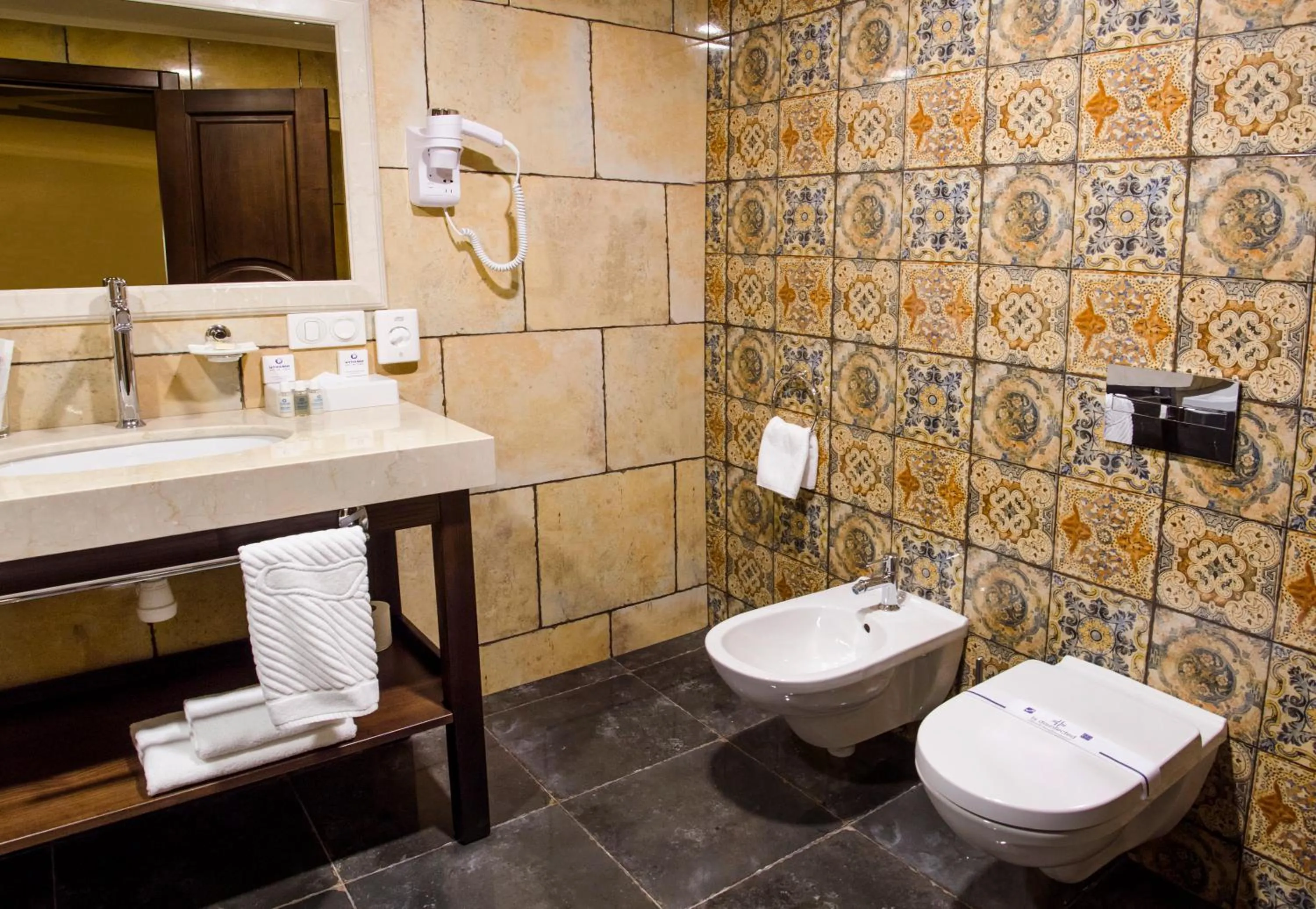 Toilet in Tsunami Spa Hotel