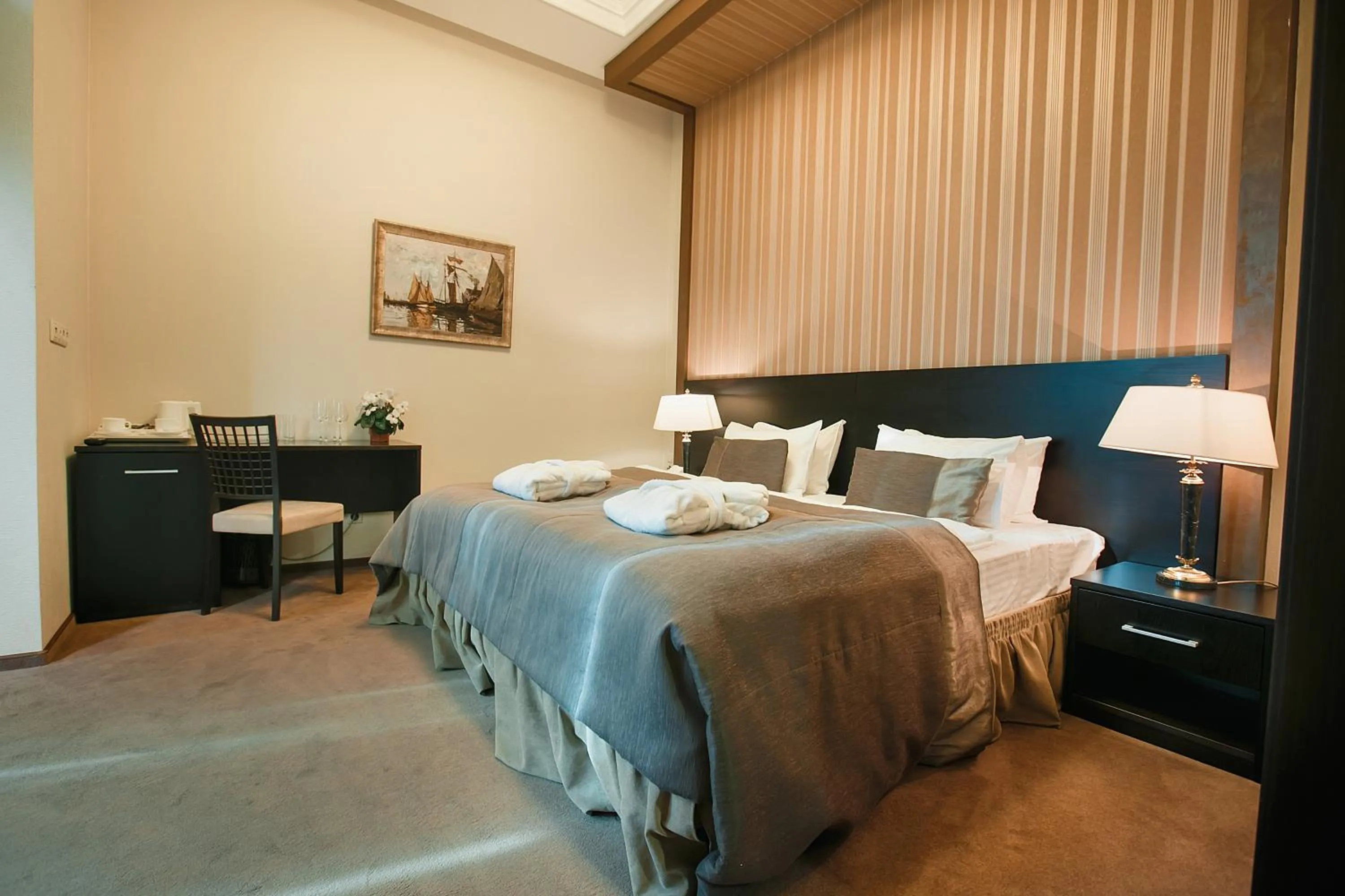 Photo of the whole room, Bed in Tsunami Spa Hotel