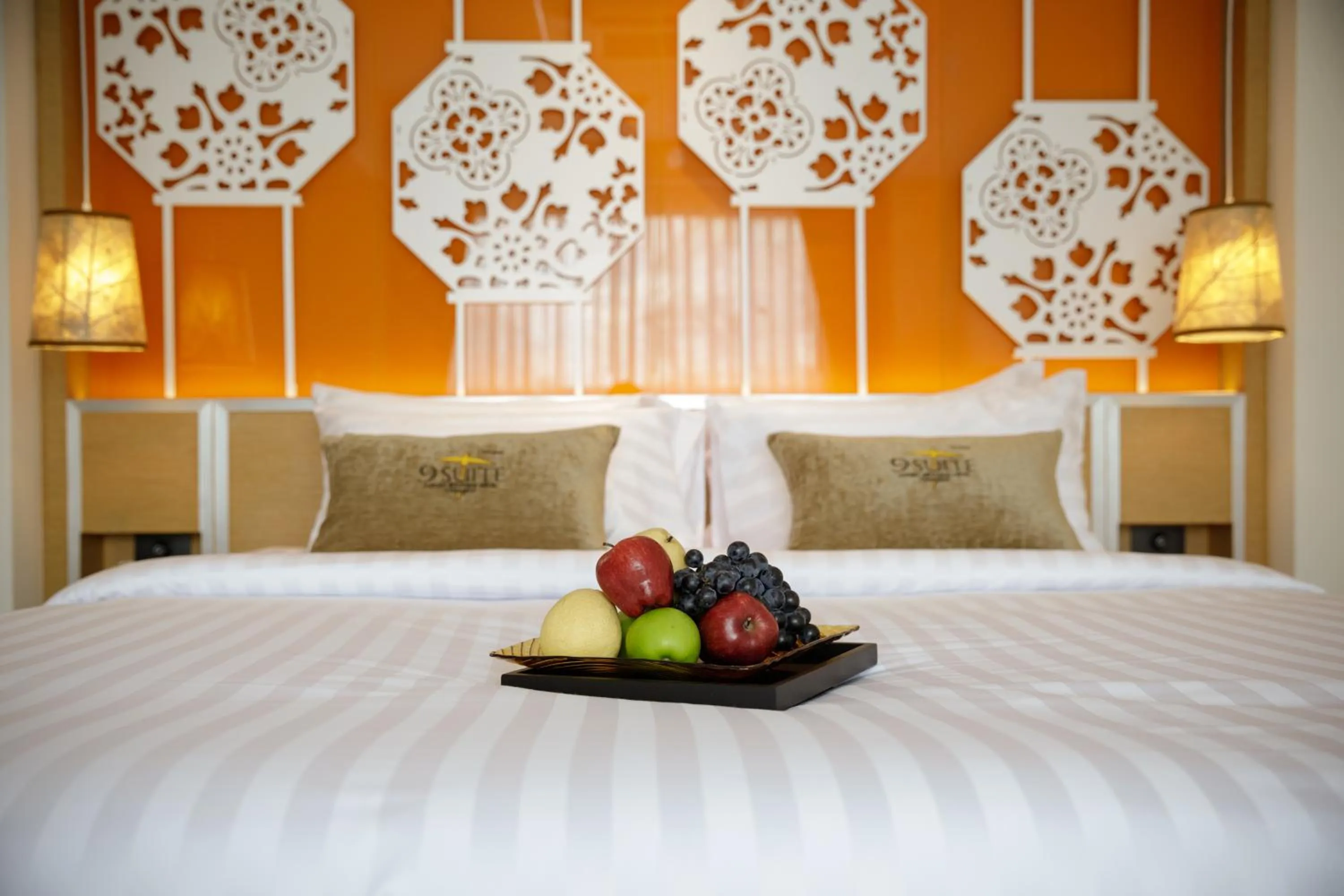 Bed in 9 SUITE Luxury Boutique Hotel