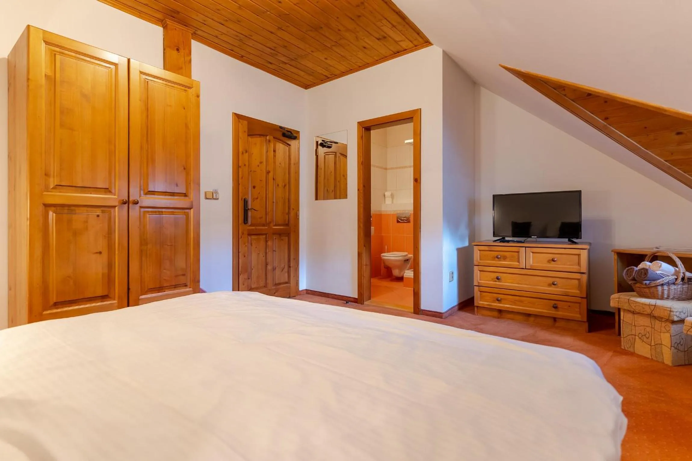 Bed in Hotel Strachanovka - Jánska Koliba