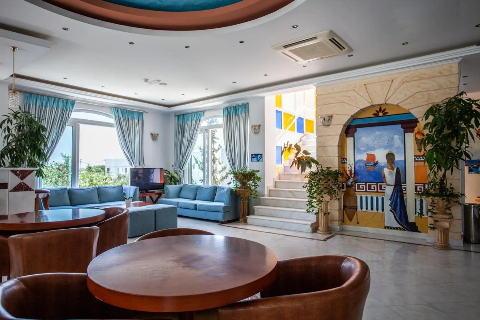 Living room in Myrtis Spa Hotel