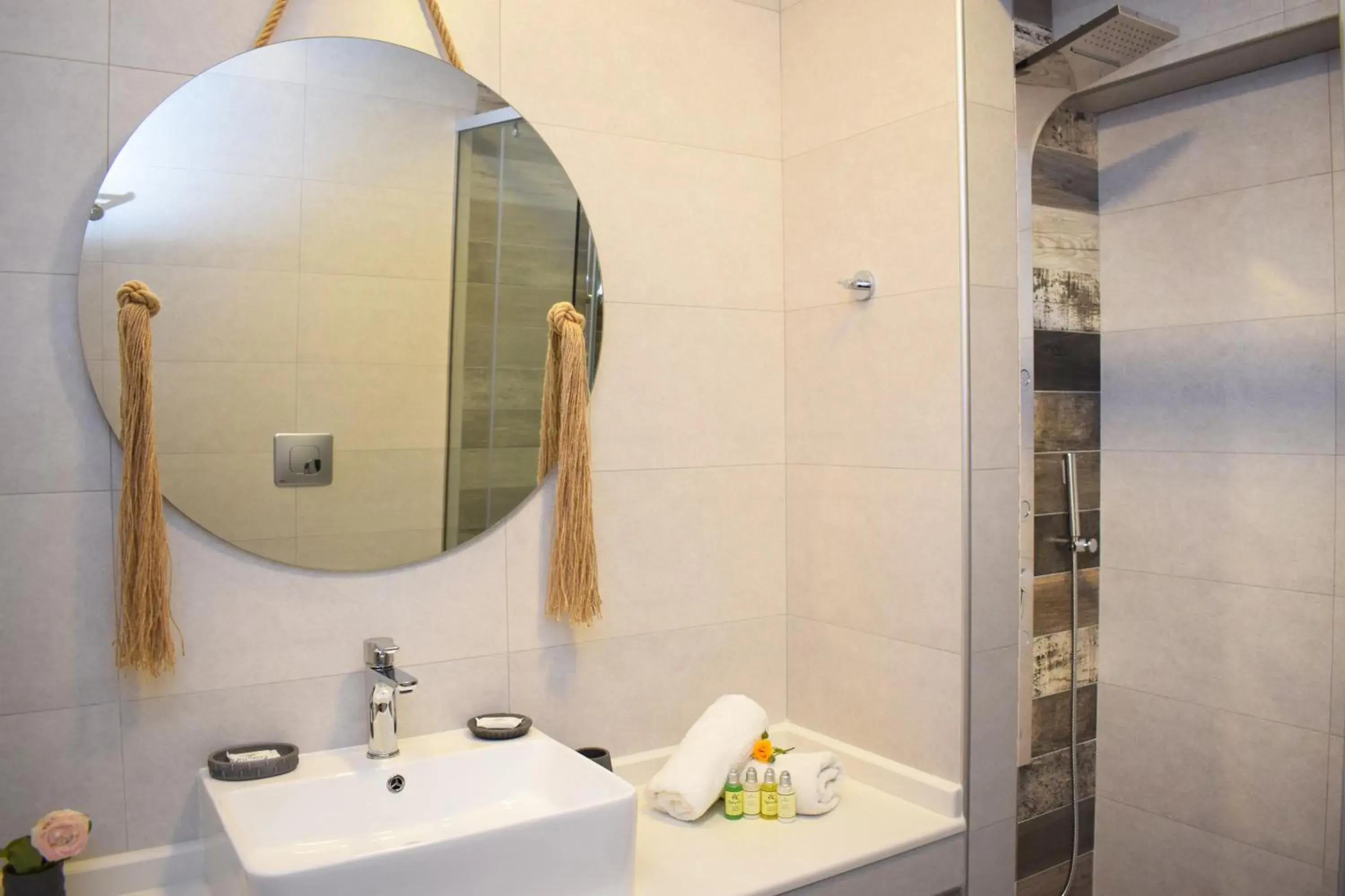 Bathroom in Myrtis Spa Hotel Bathroom in Myrtis Spa Hotel