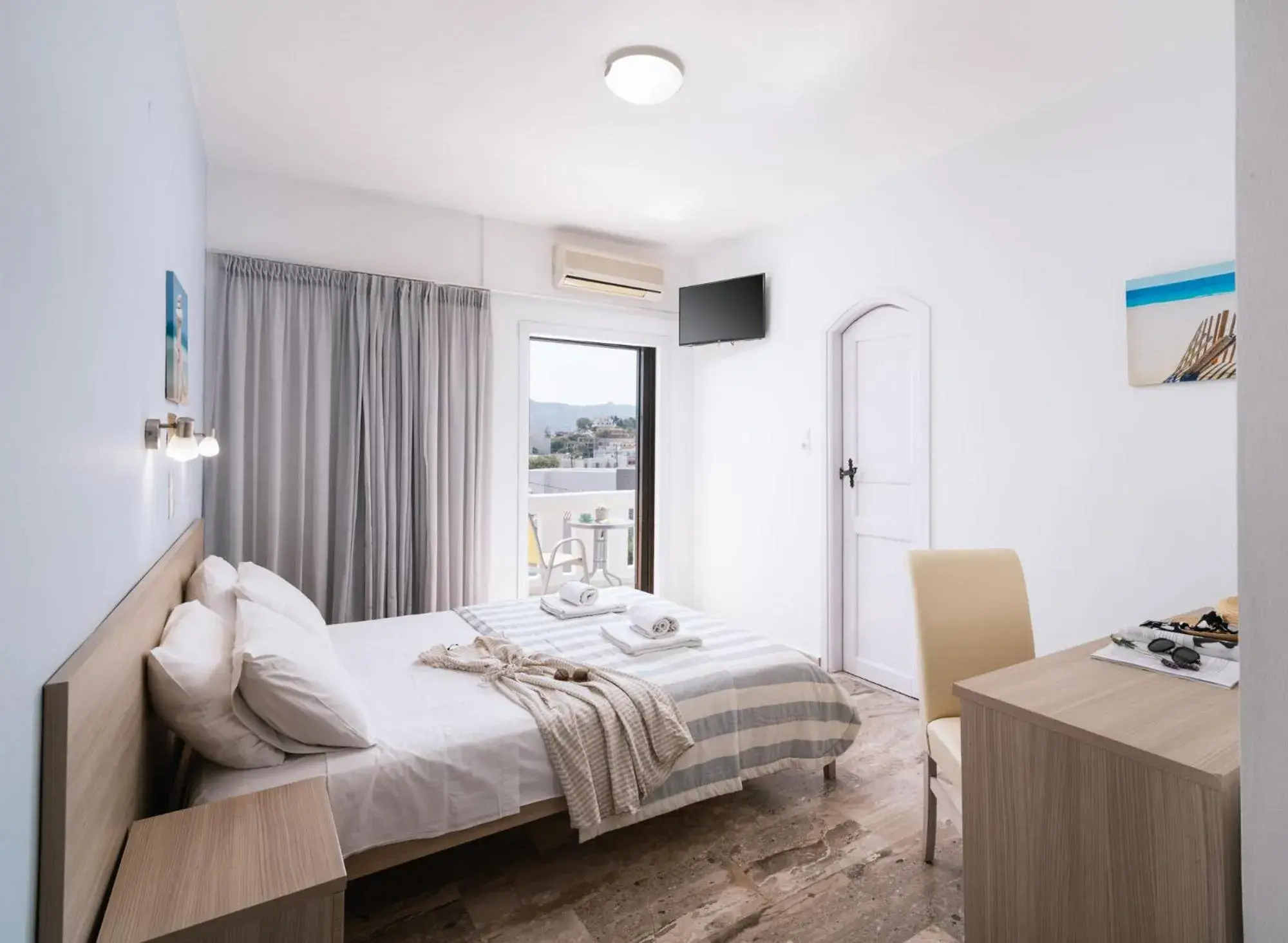 Property building, Bed in Myrtis Spa Hotel Property building, Bed in Myrtis Spa Hotel