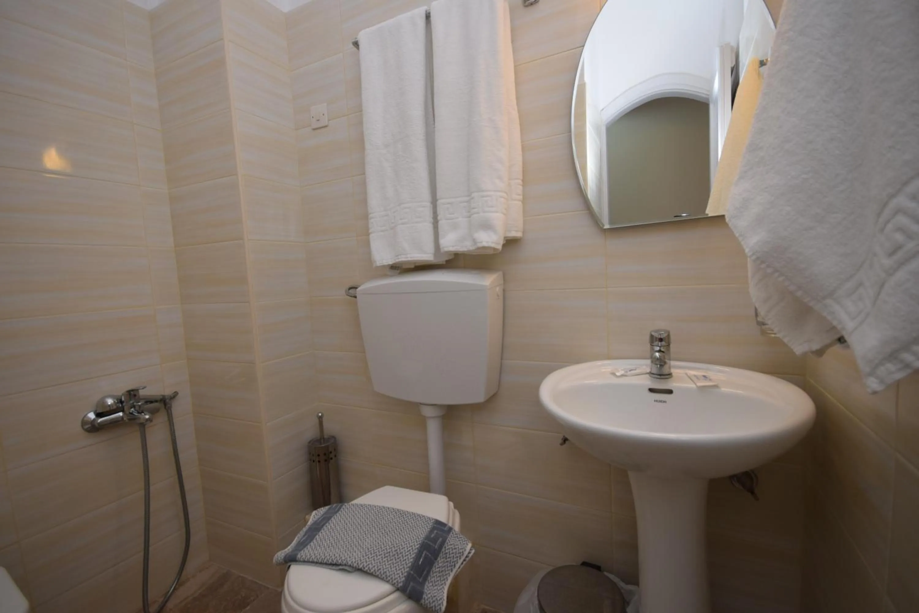 Toilet in Myrtis Spa Hotel