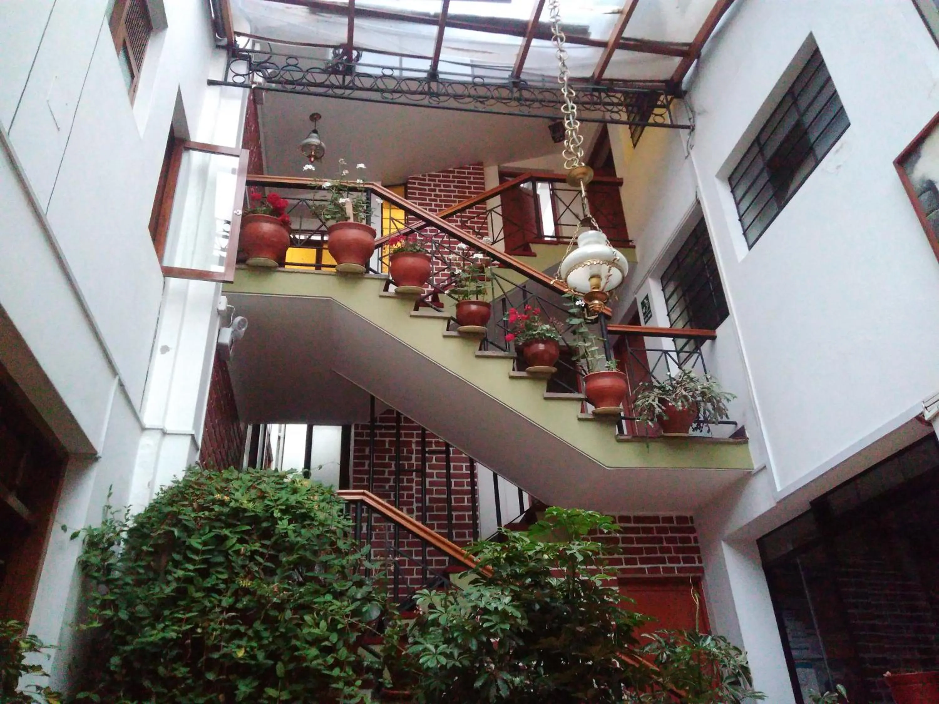 Patio in Hotel Casablanca