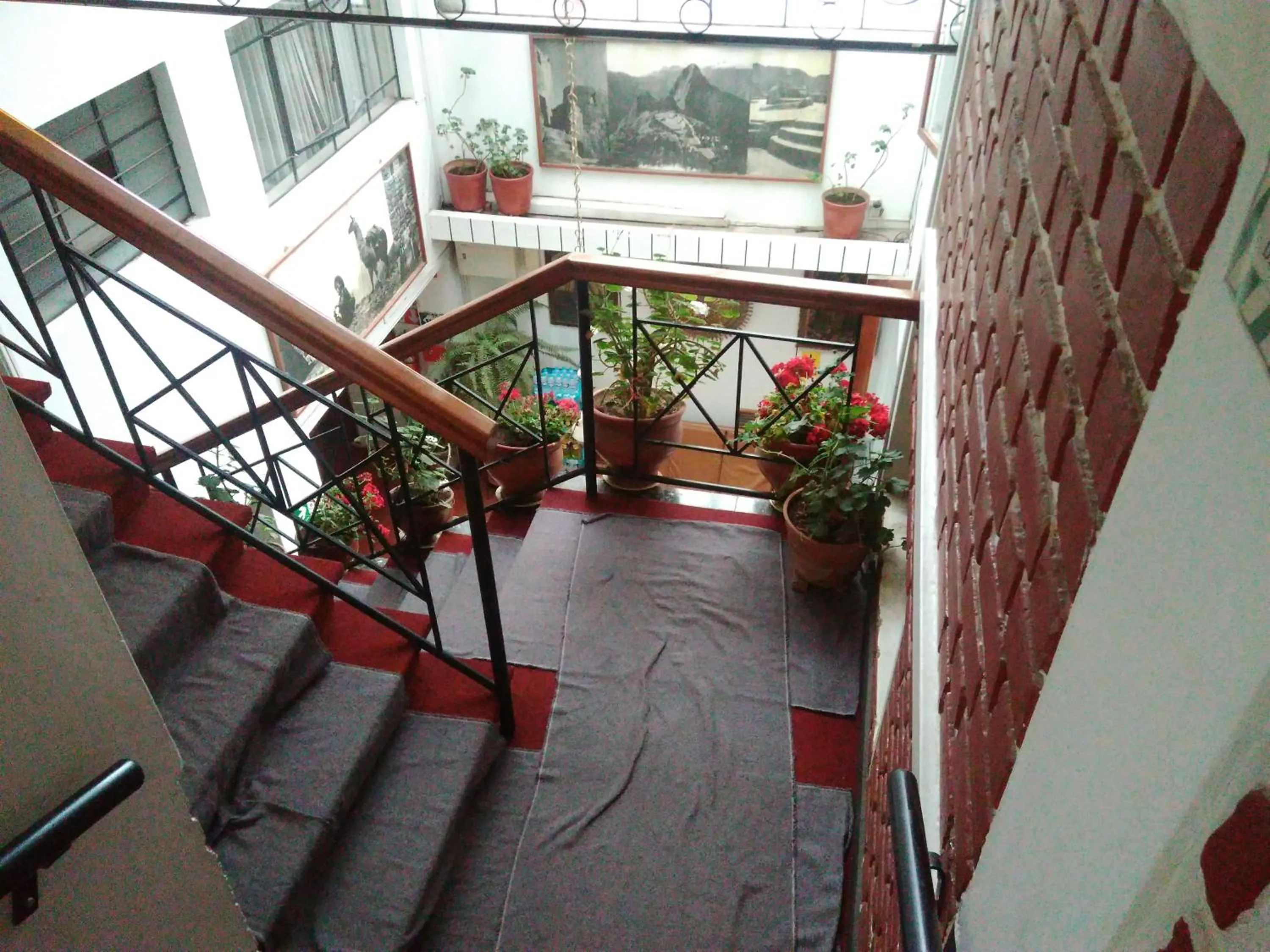 Patio in Hotel Casablanca