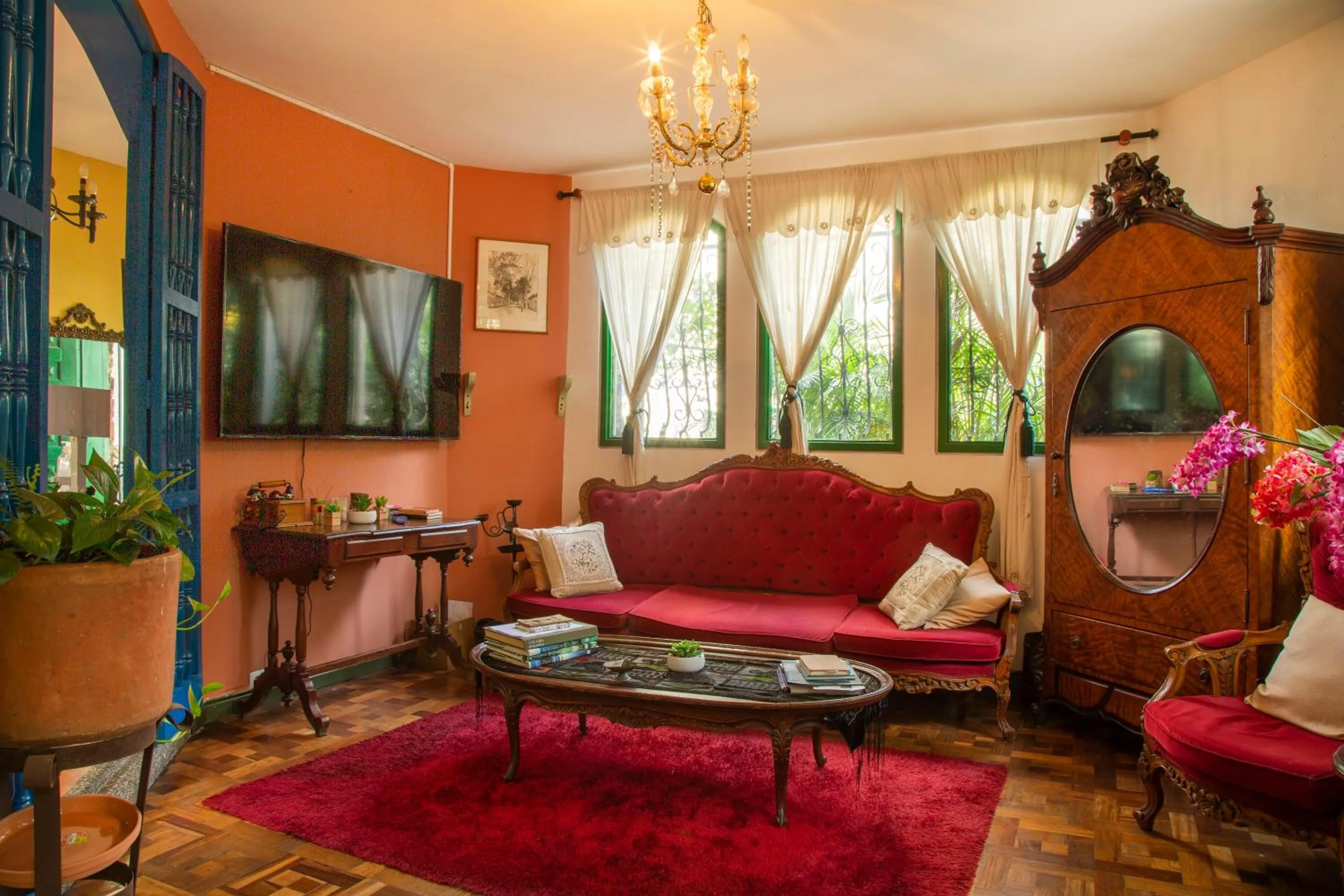 Living room in Ayenda Habana Vieja 1221