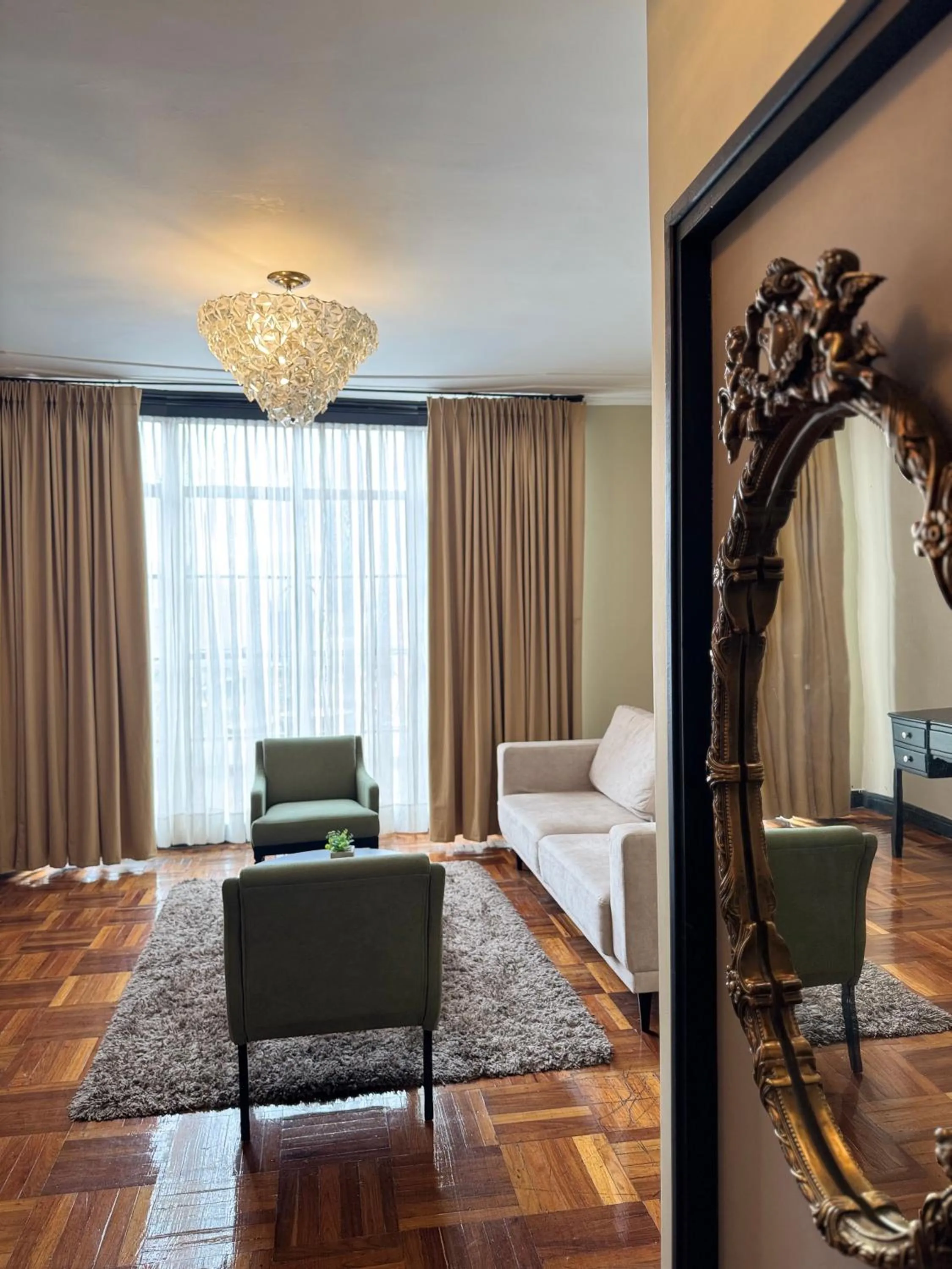 Living room in Hotel Nutibara