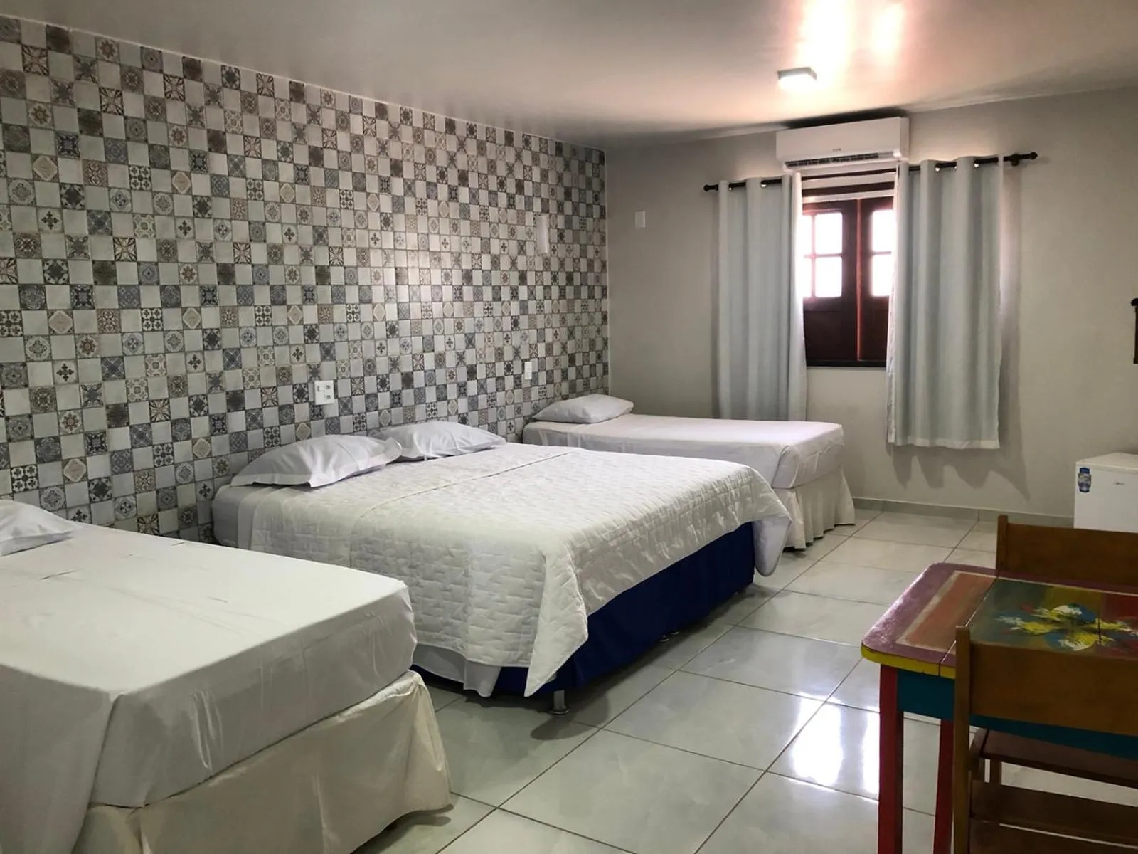 Bed in Pousada Murici