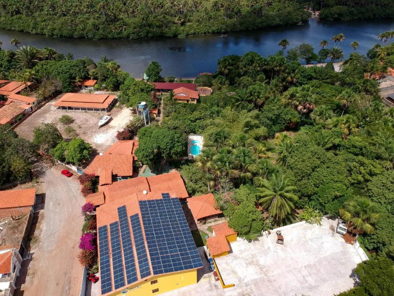 Bird's eye view in Pousada Murici