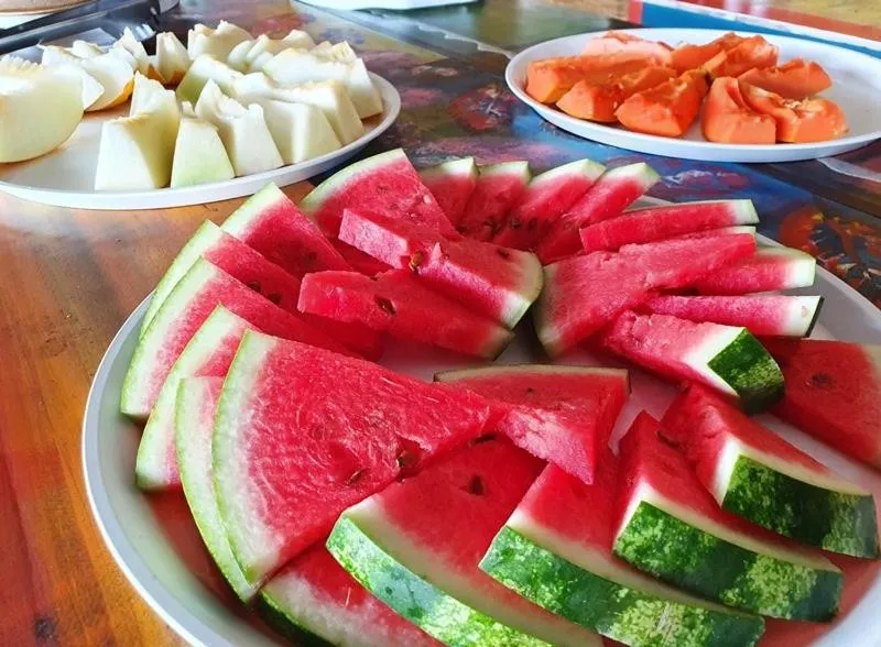 Breakfast in Pousada Murici