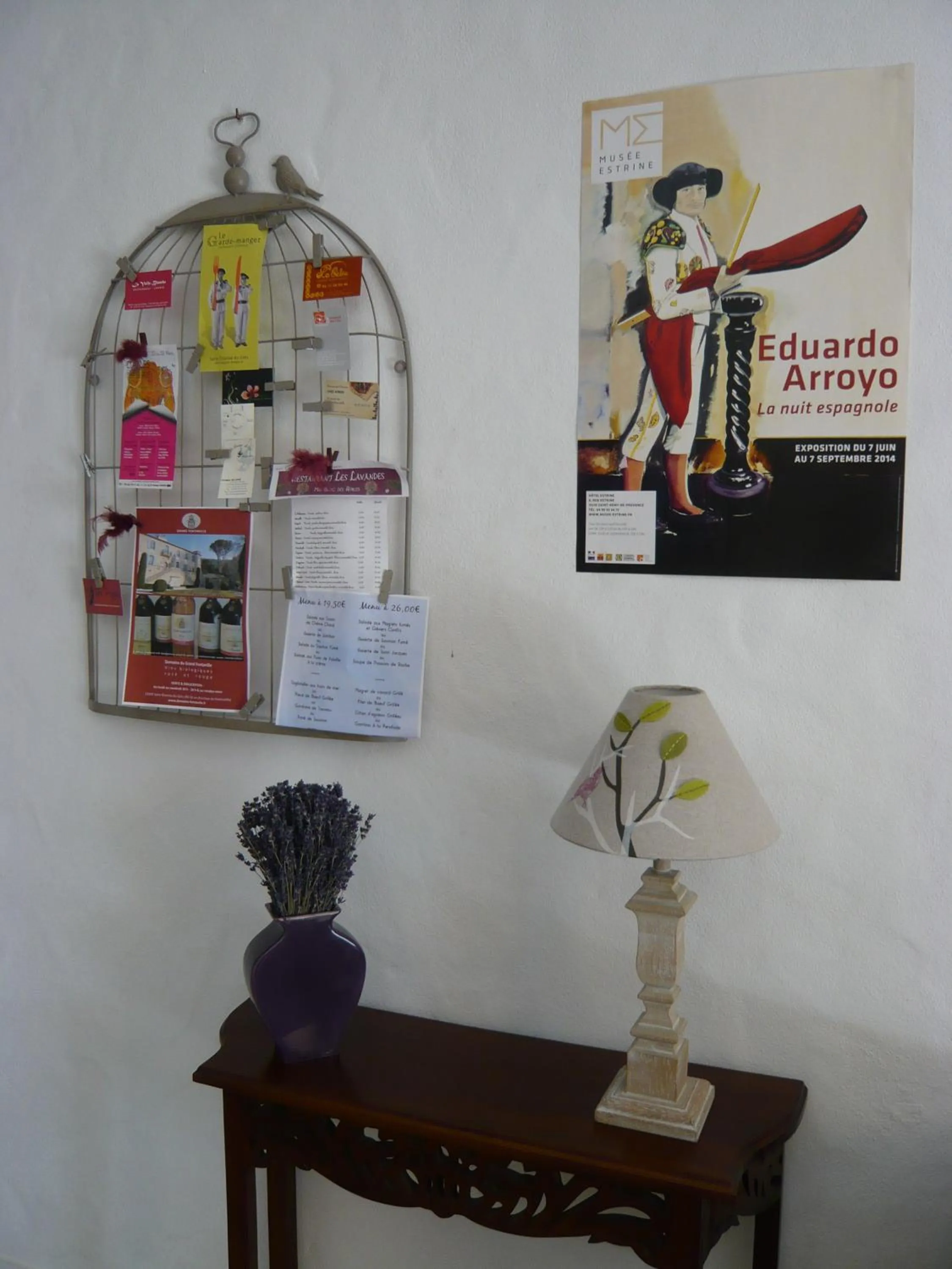 Lobby or reception in Hotel Mistral