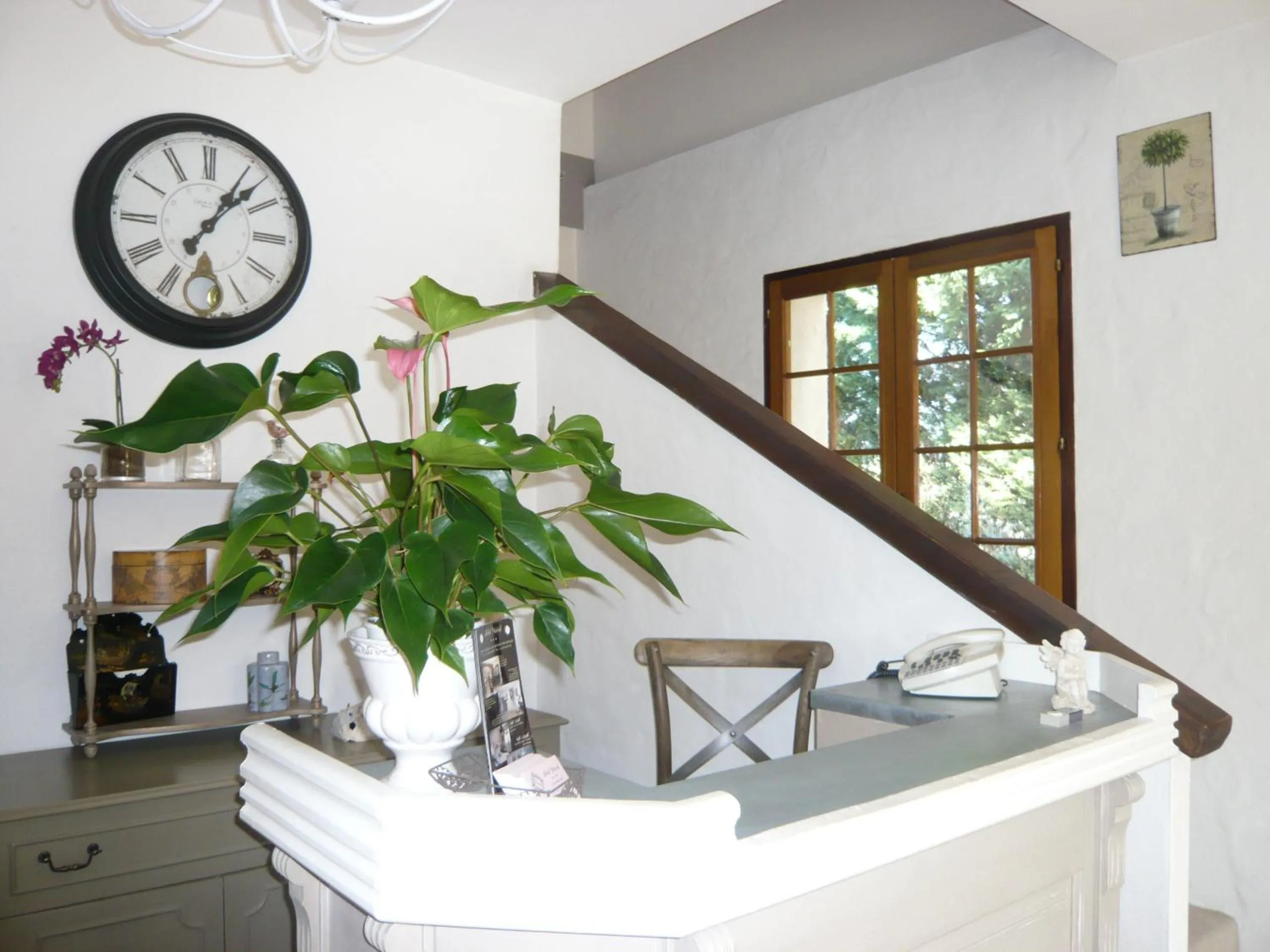 Lobby or reception in Hotel Mistral