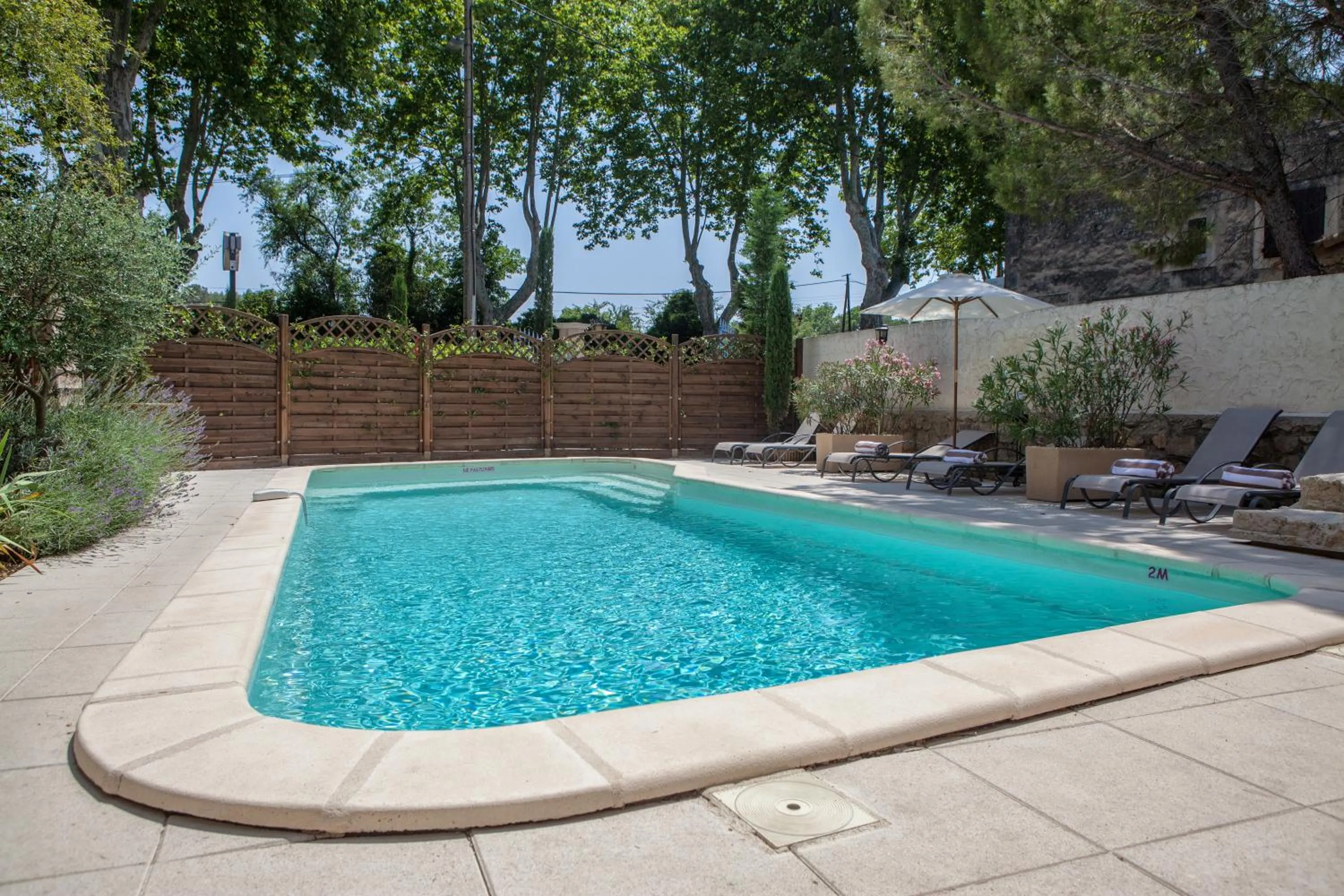 Swimming pool in Hotel Mistral